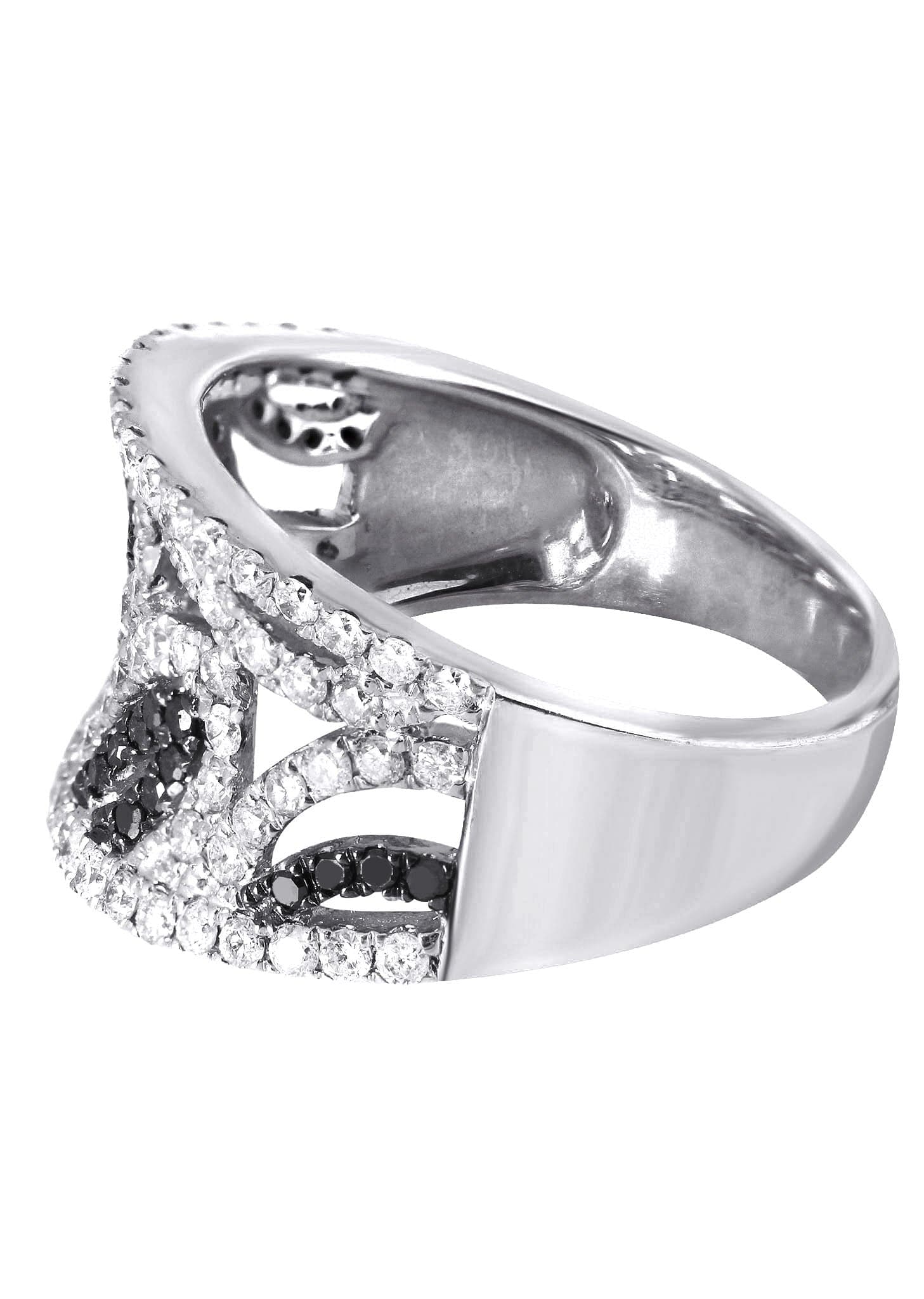 14K Ladies Black Diamond Cocktail Ring | 0.98 Carats | 5.25 Grams - Image 2