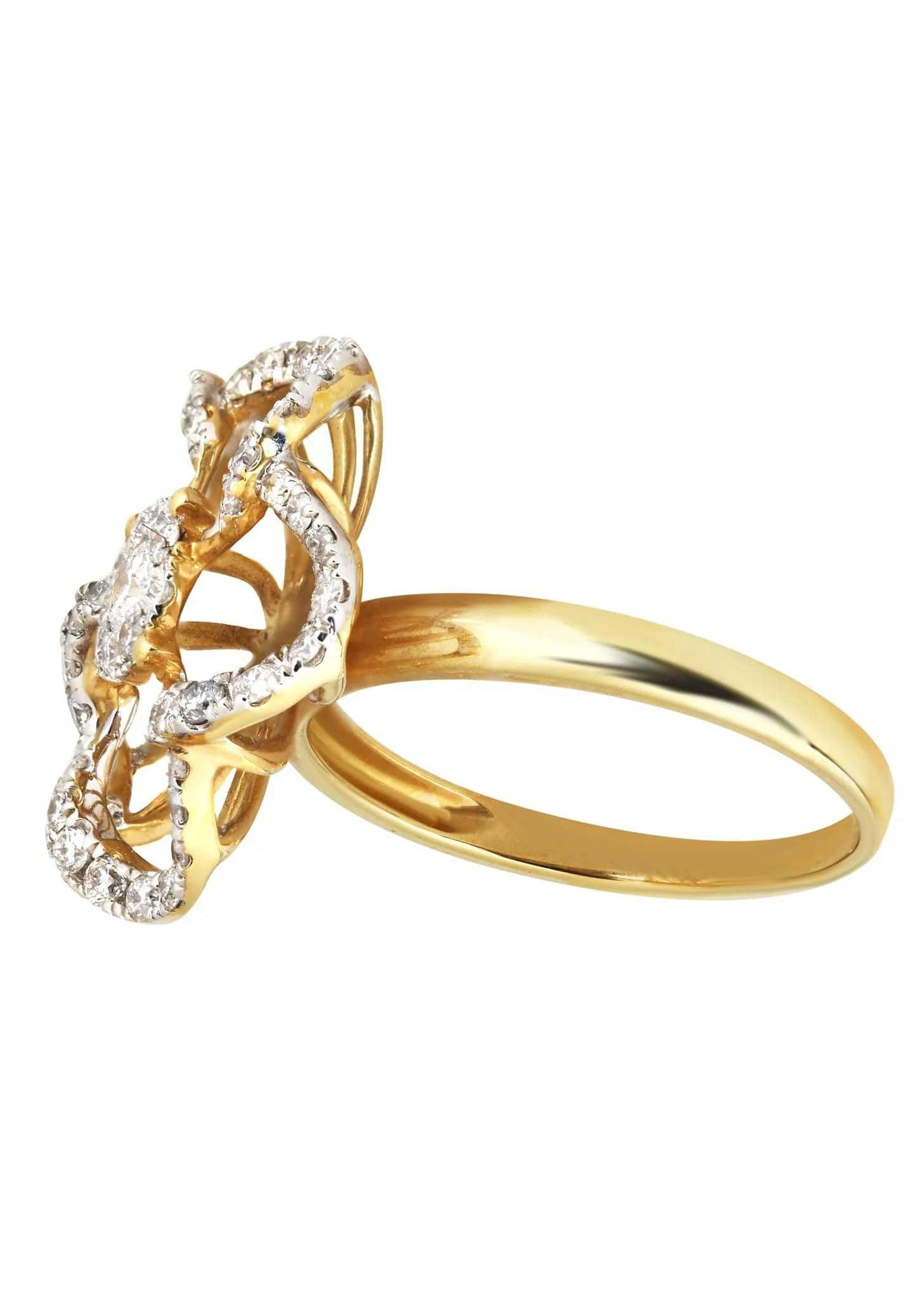 14K Ladies Diamond Cocktail Ring | 0.80 Carats | 4.37 Grams - Image 2