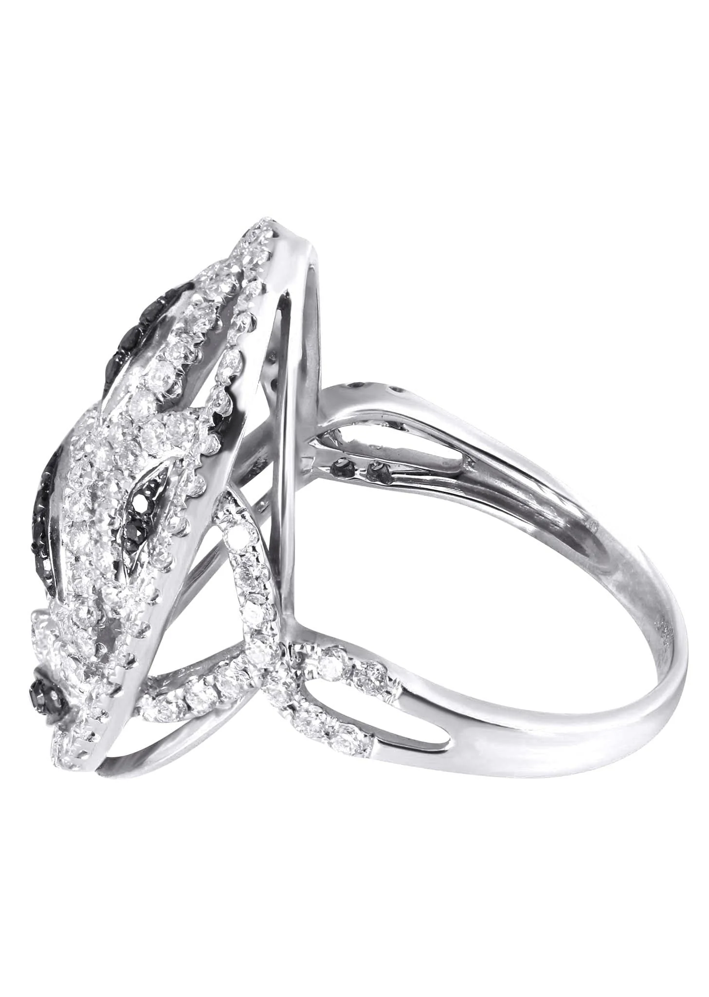 14K Ladies Black Diamond Cocktail Ring | 1.28 Carats | 6.89 Grams - Image 2