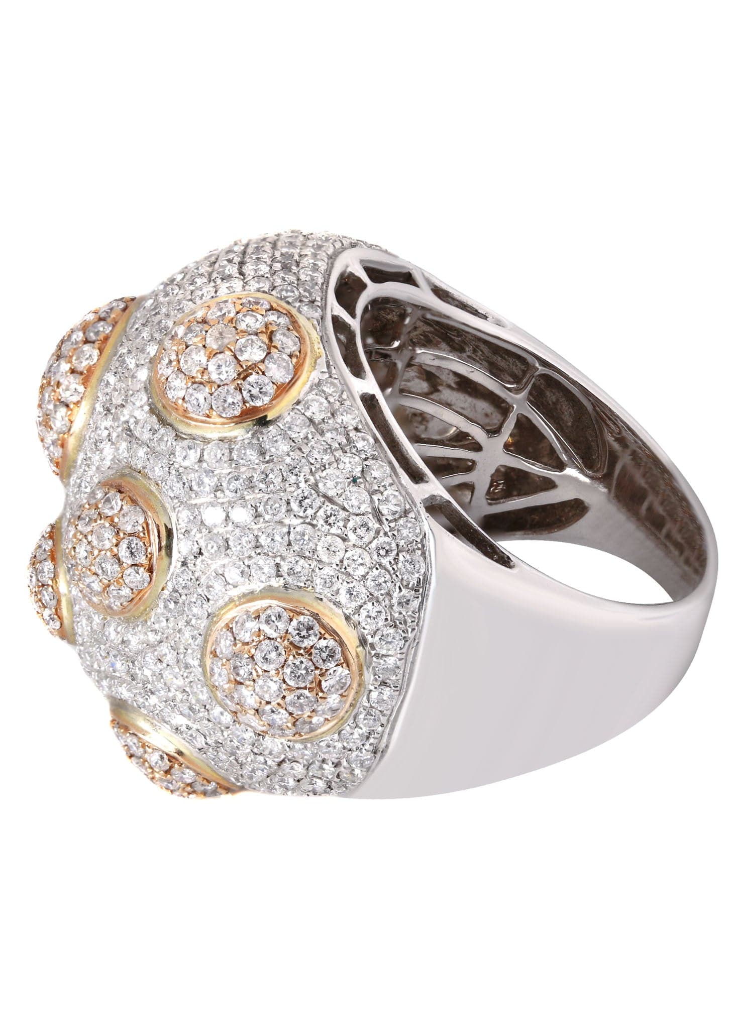 14K Ladies Diamond Cocktail Ring | 4.13 Carats | 14.91 Grams - Image 2