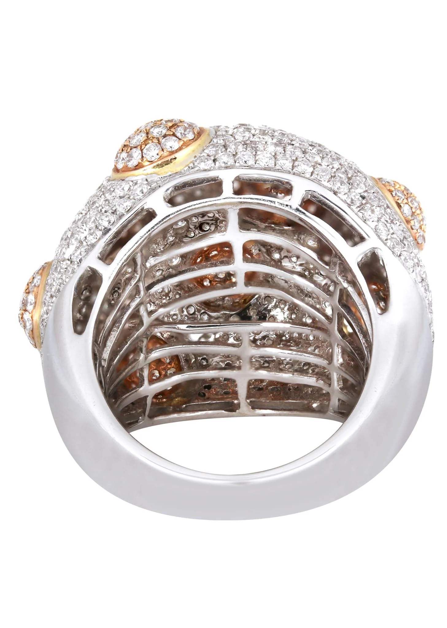 14K Ladies Diamond Cocktail Ring | 4.13 Carats | 14.91 Grams - Image 3