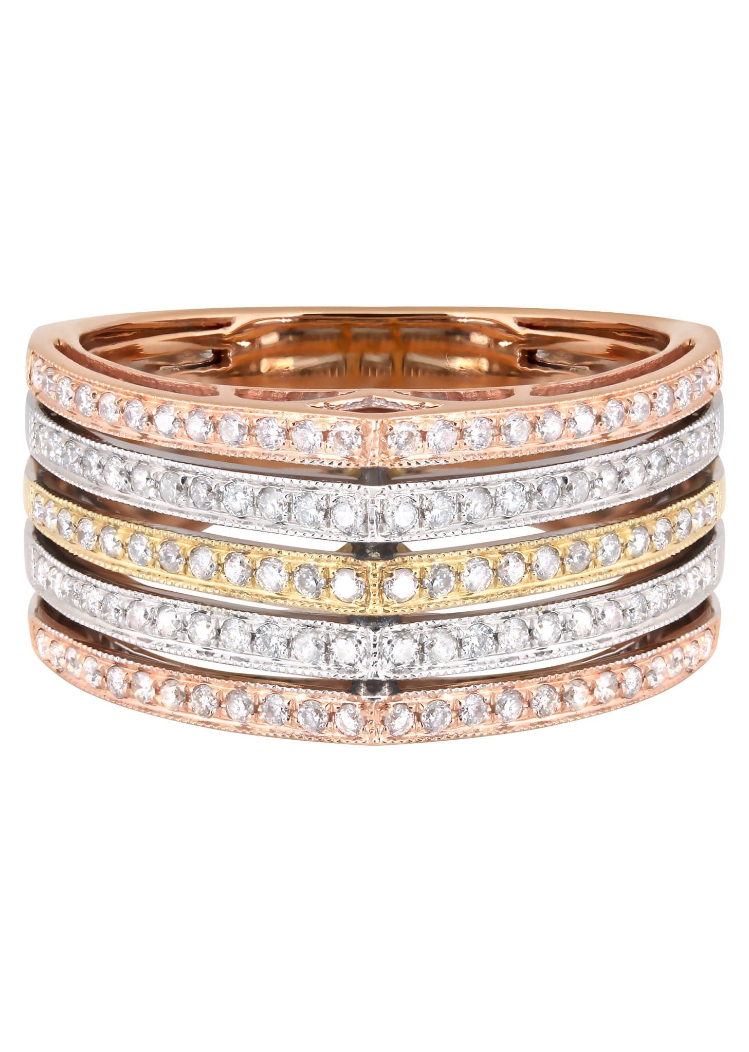 14K Ladies Diamond Cocktail Ring | 0.58  Carats | 6.3 Grams