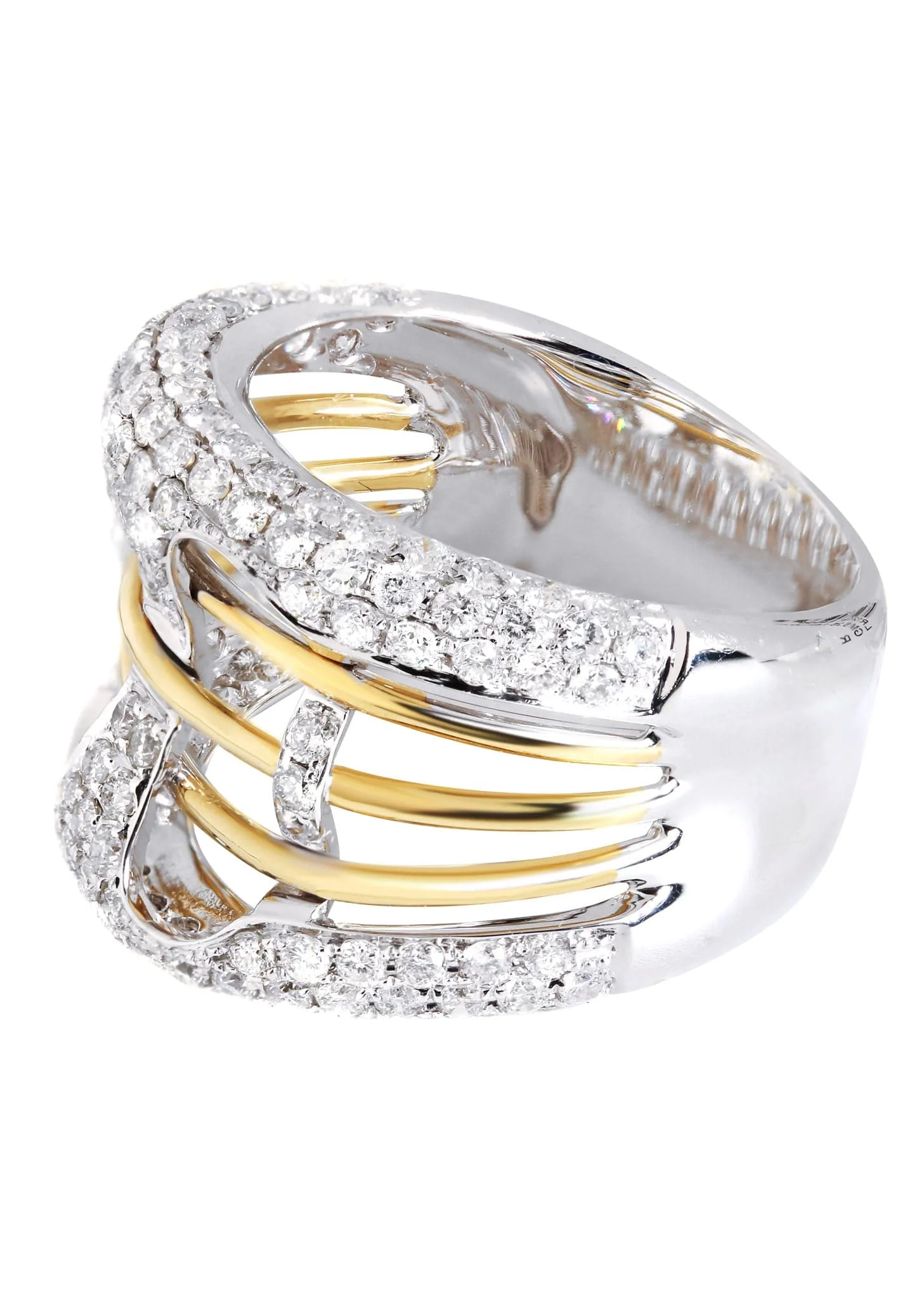 14K Ladies Diamond Cocktail Ring | 1.87 Carats | 9.25 Grams - Image 2