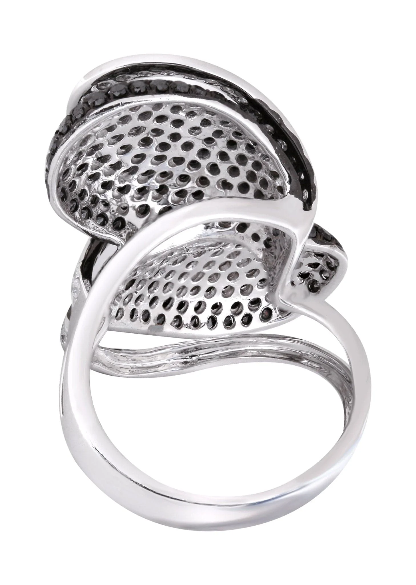 14K Ladies Black Diamond Cocktail Ring | 3.90 Carats | 10.37 Grams - Image 3