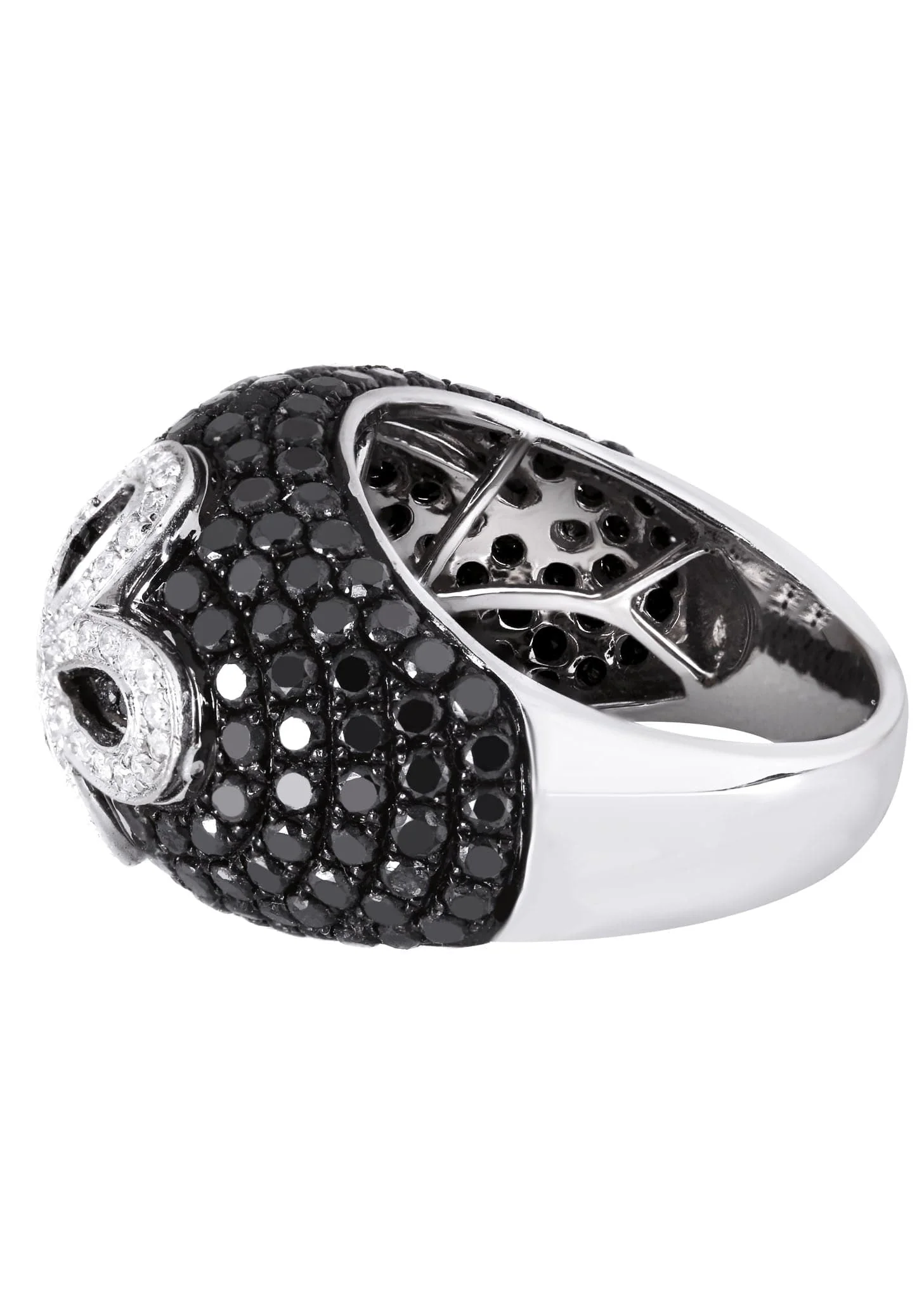 14K Ladies Black Diamond Cocktail Ring | 4.87 Carats | 12.05 Grams - Image 2