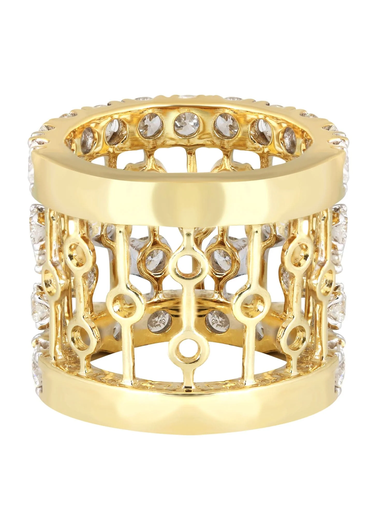 14K Ladies Diamond Cocktail Ring | 5.27 Carats | 14.1 Grams - Image 3