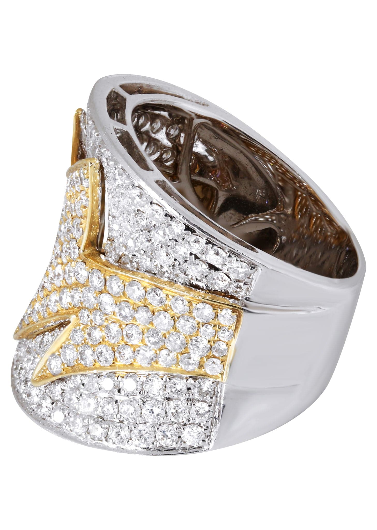 14K Ladies Diamond Cocktail Ring | 3.24 Carats | 13 Grams - Image 2
