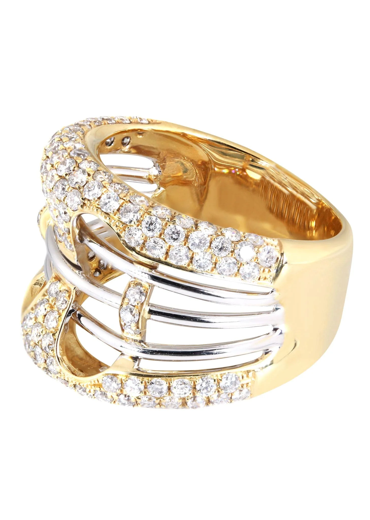 14K Ladies Diamond Cocktail Ring | 1.85 Carats | 9 Grams - Image 2