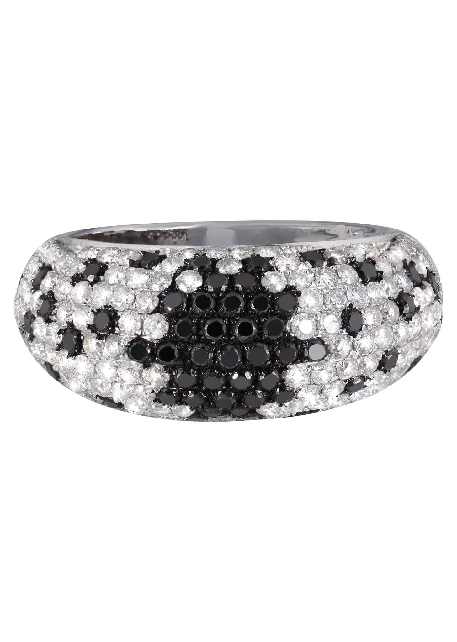 14K Ladies Black Diamond Cocktail Ring | 2.48 Carats | 6.69 Grams