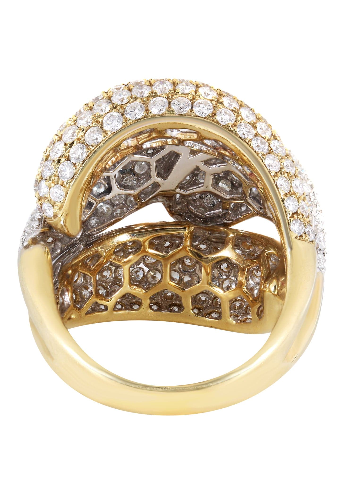 14K Ladies Diamond Cocktail Ring | 5.18 Carats | 13.3 Grams - Image 3