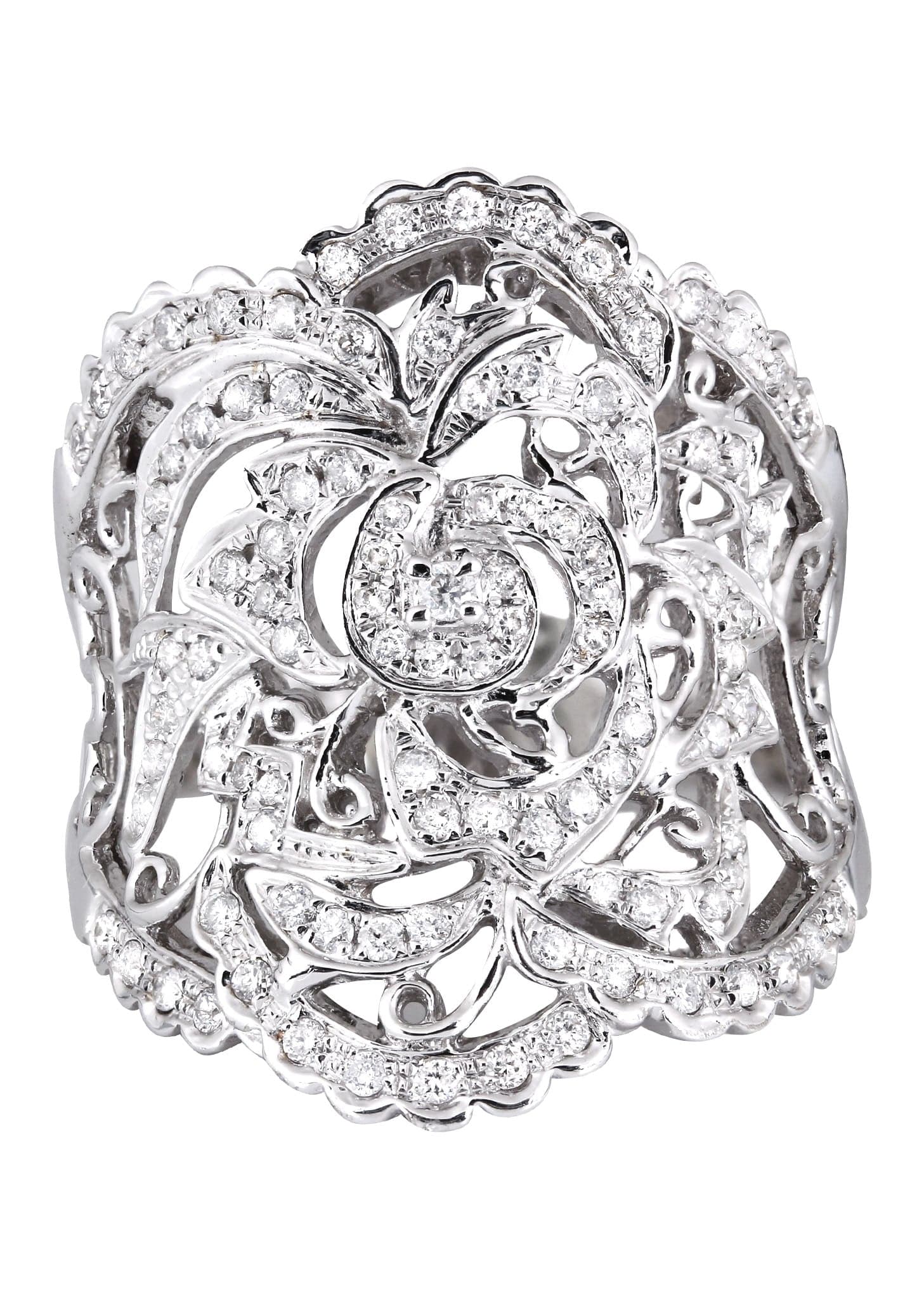 14K Ladies Diamond Cocktail Ring | 0.61 Carats | 8.45 Grams