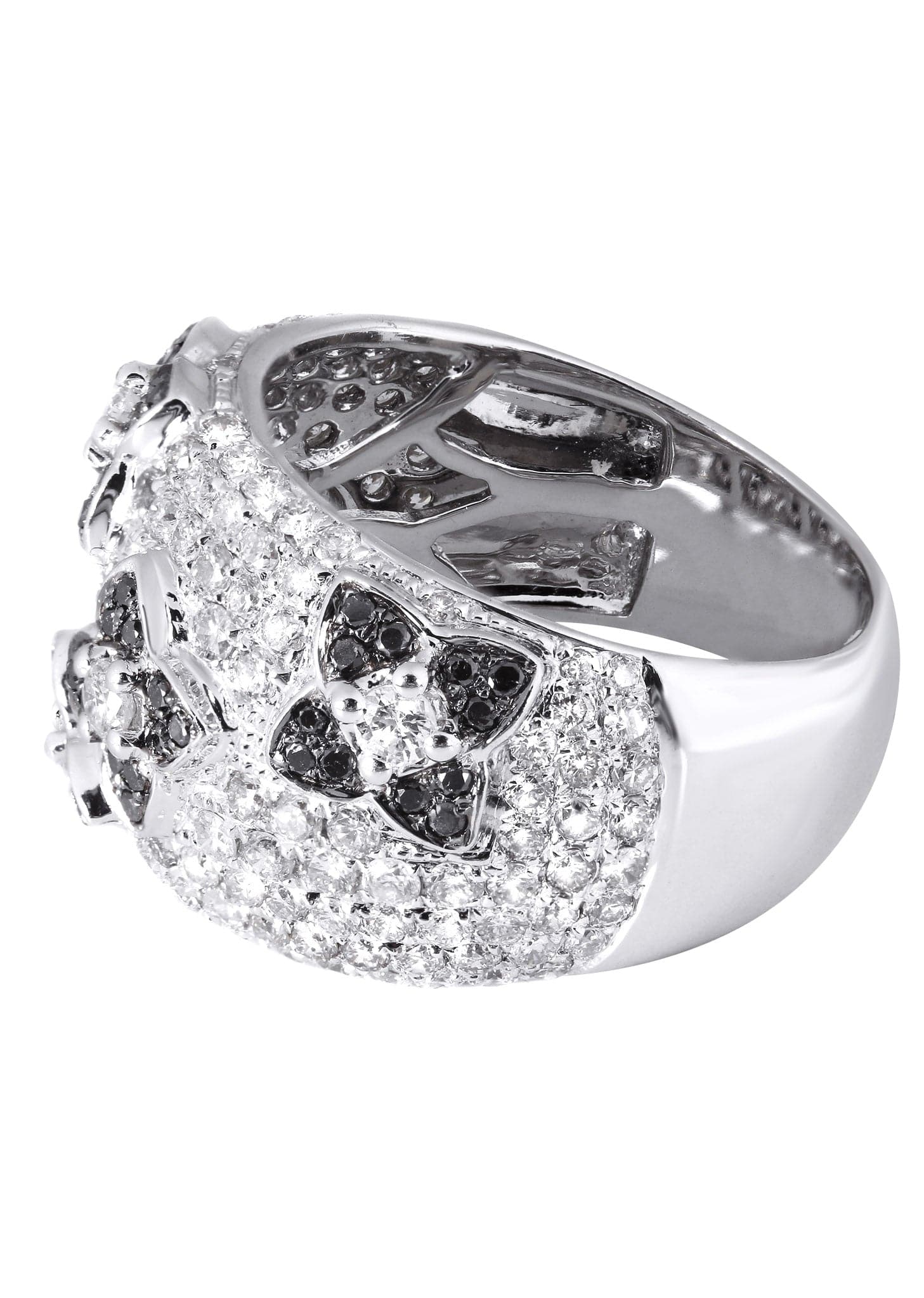 14K Ladies Black Diamond Cocktail Ring | 0.81 Carats| 10.92 Grams - Image 2