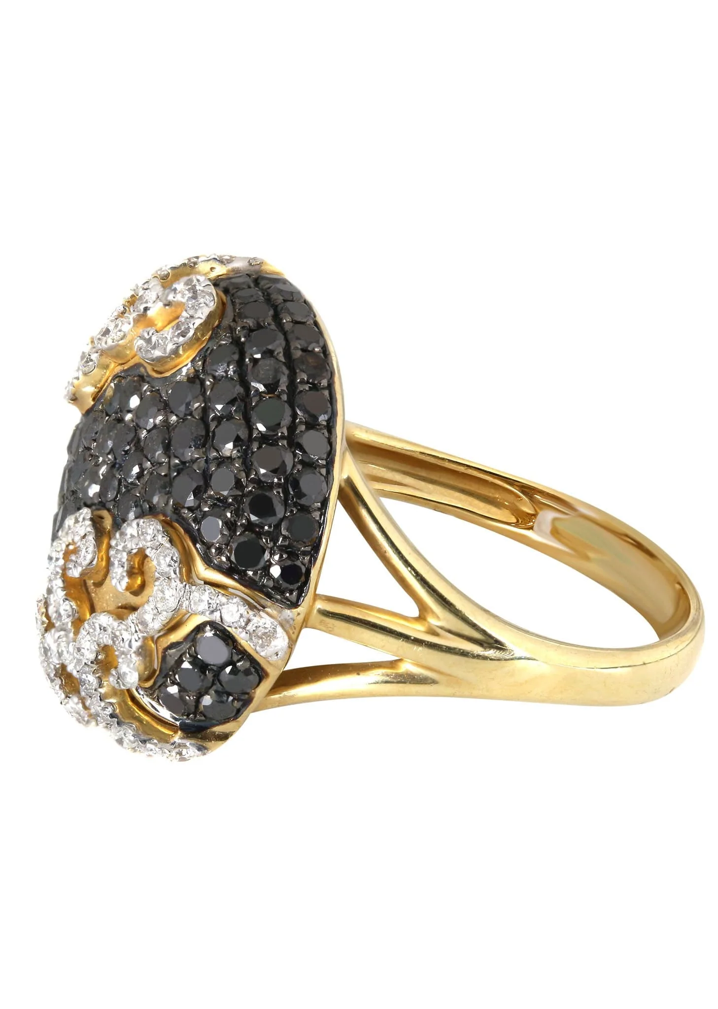 14K Ladies Black Diamond Cocktail Ring | 2.12 Carats | 7 Grams - Image 2