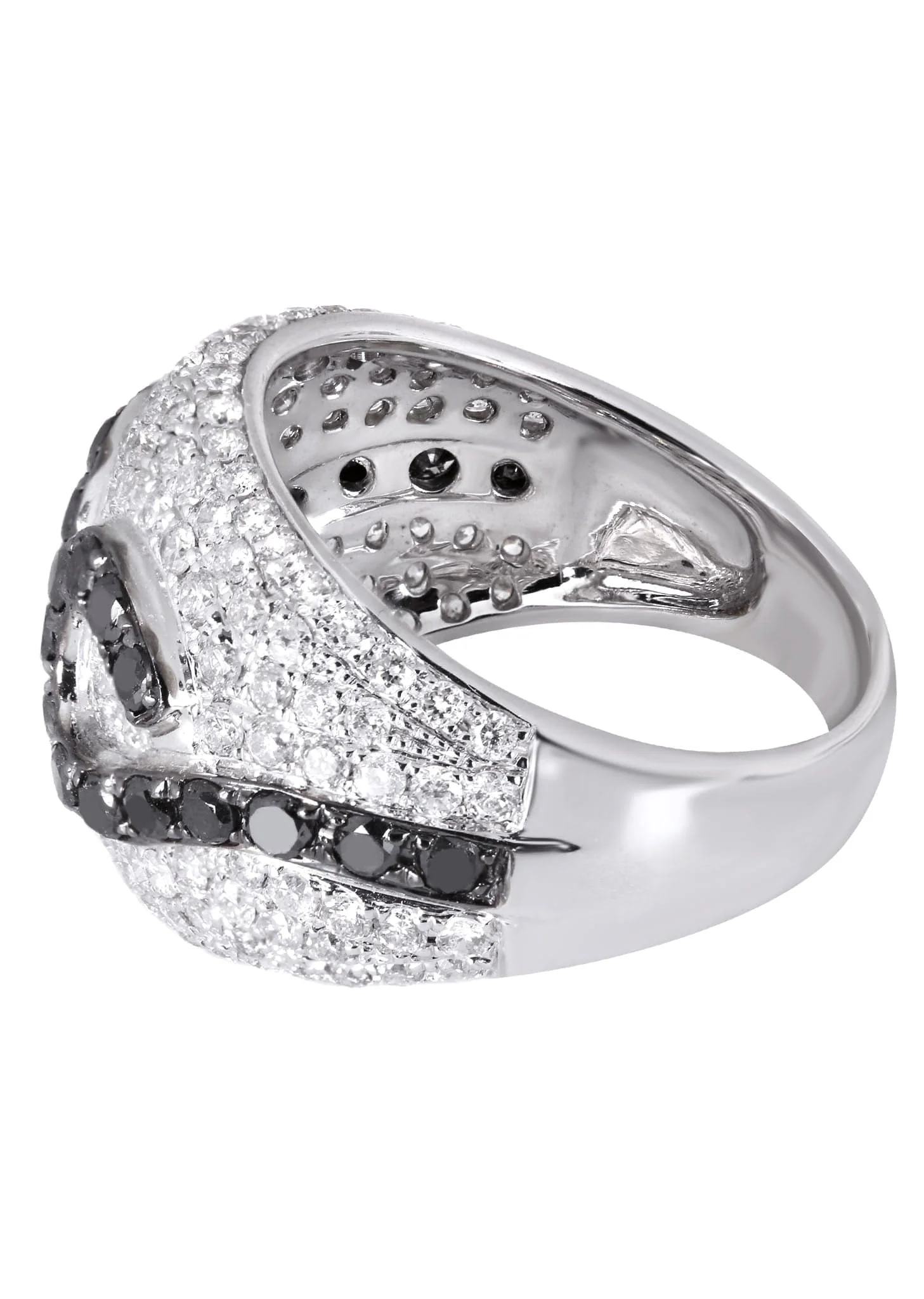14K Ladies Black Diamond Cocktail Ring | 2.65 Carats | 9.27 Grams - Image 2