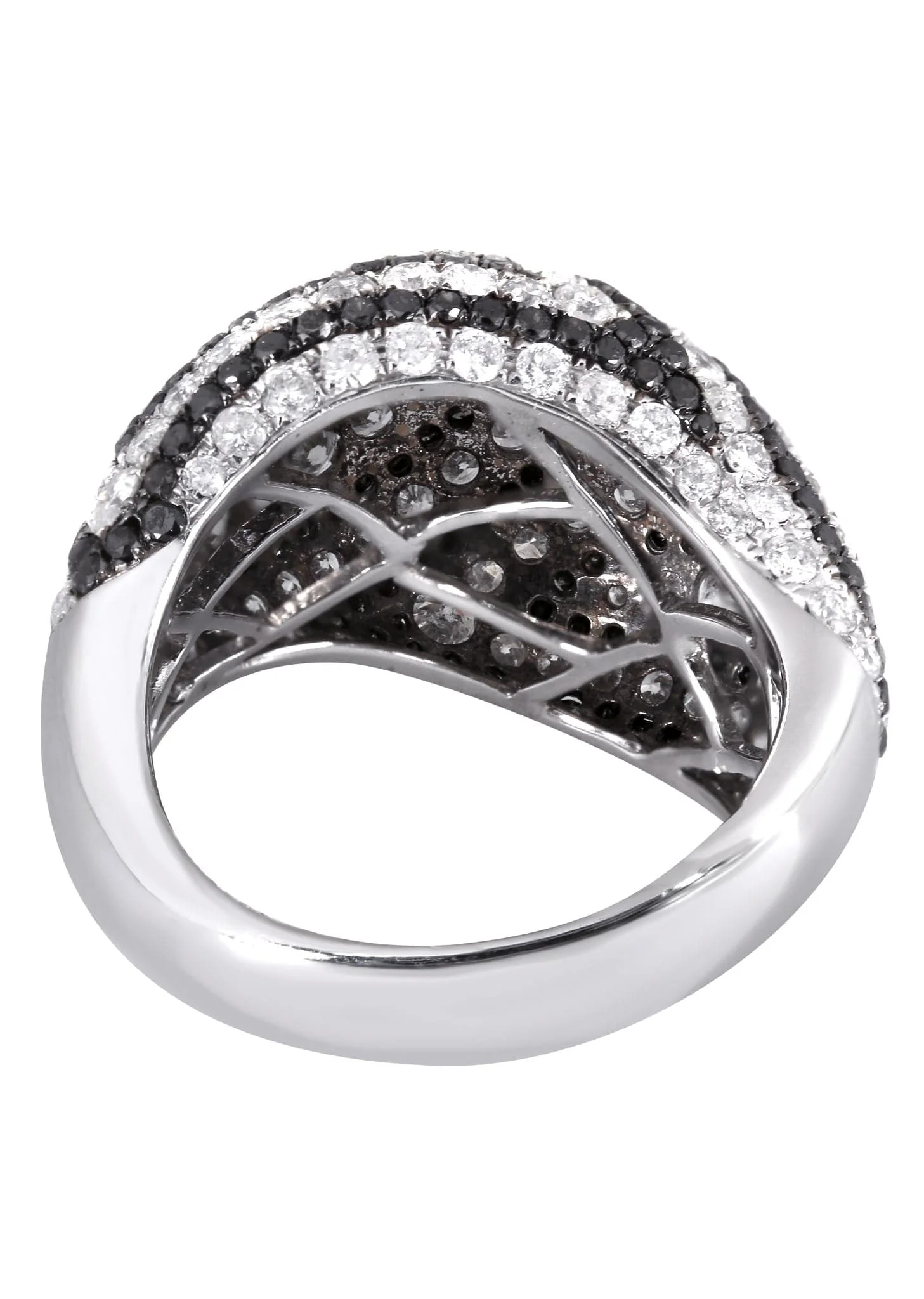 14K Ladies Black Diamond Cocktail Ring | 4.84 Carats | 9.11 Grams - Image 3