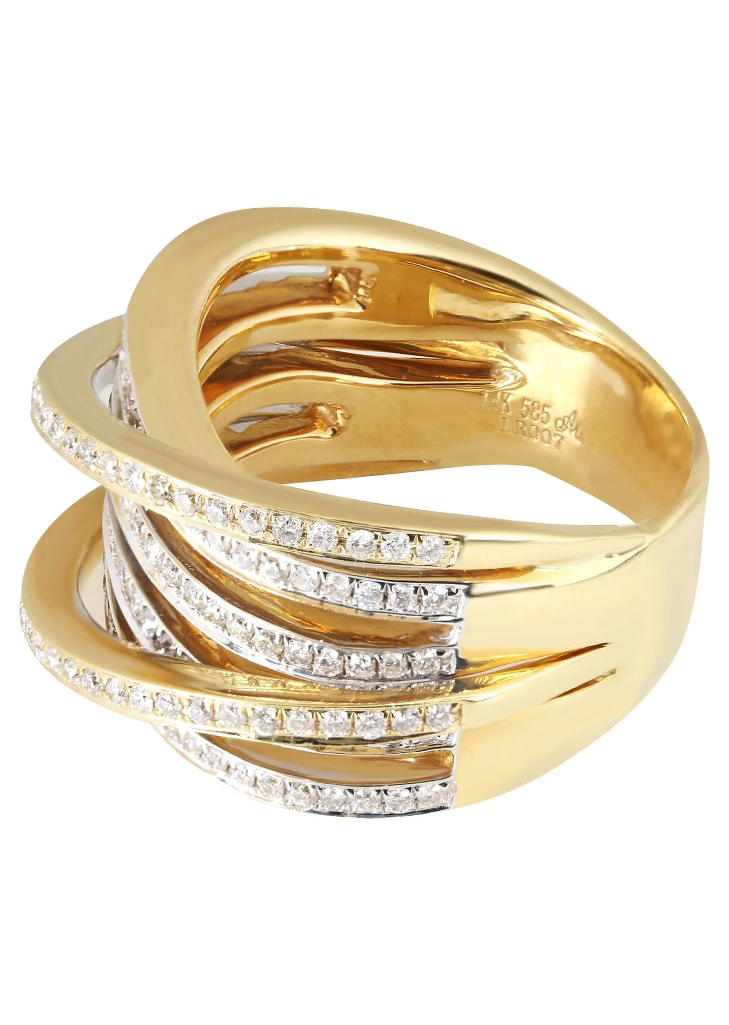 14K Ladies Diamond Cocktail Ring | 1.3 Carats | 13.13 Grams - Image 2