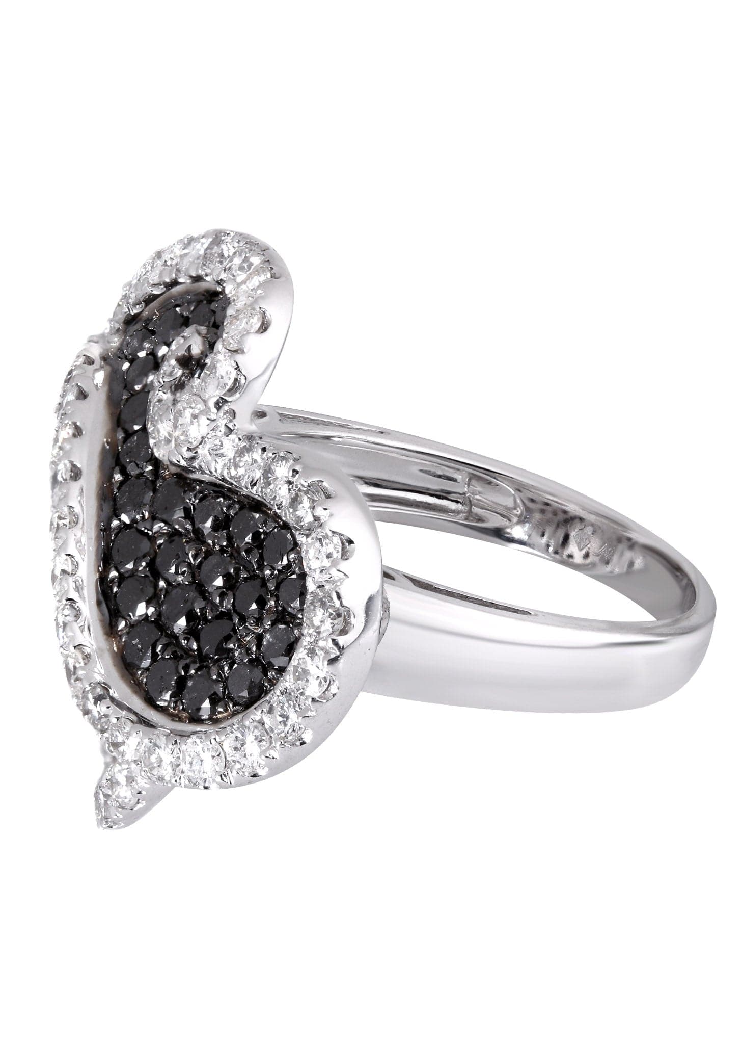 14K Ladies Black Diamond Cocktail Ring | 2.71 Carats | 10.75 Grams - Image 2