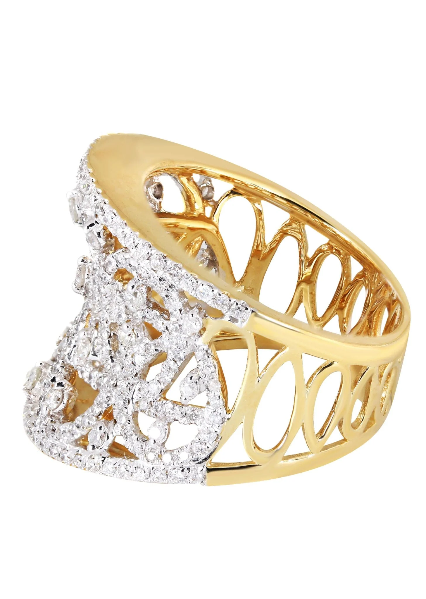14K Ladies Diamond Cocktail Ring | 1.39 Carats | 9.56 Grams - Image 2