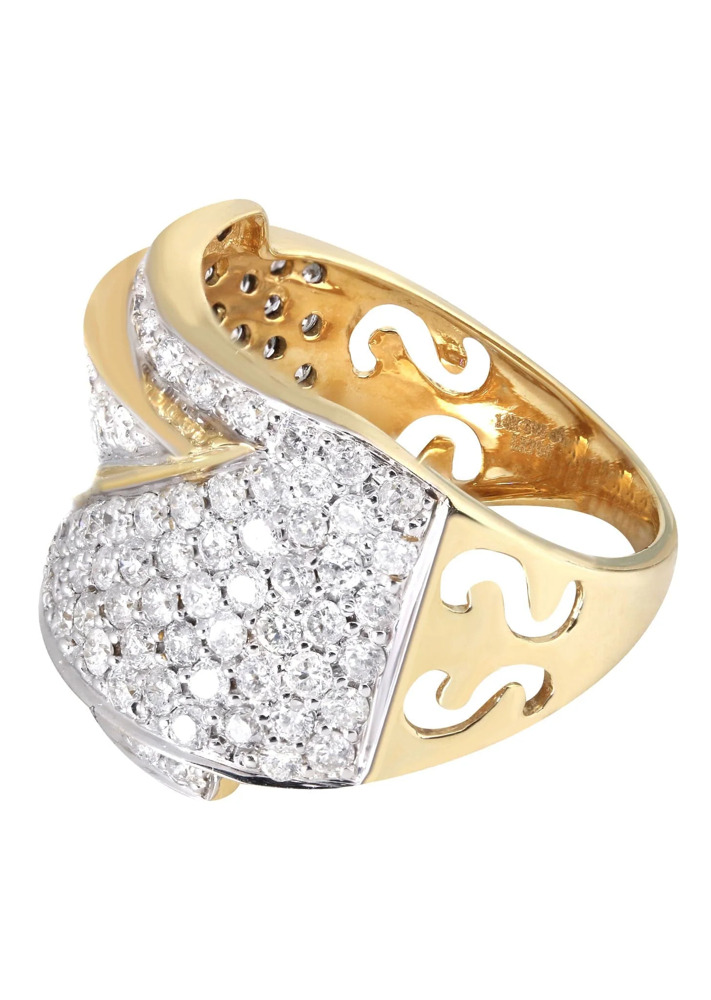 14K Ladies Diamond Cocktail Ring | 2.45 Carats | 7.69 Grams - Image 2