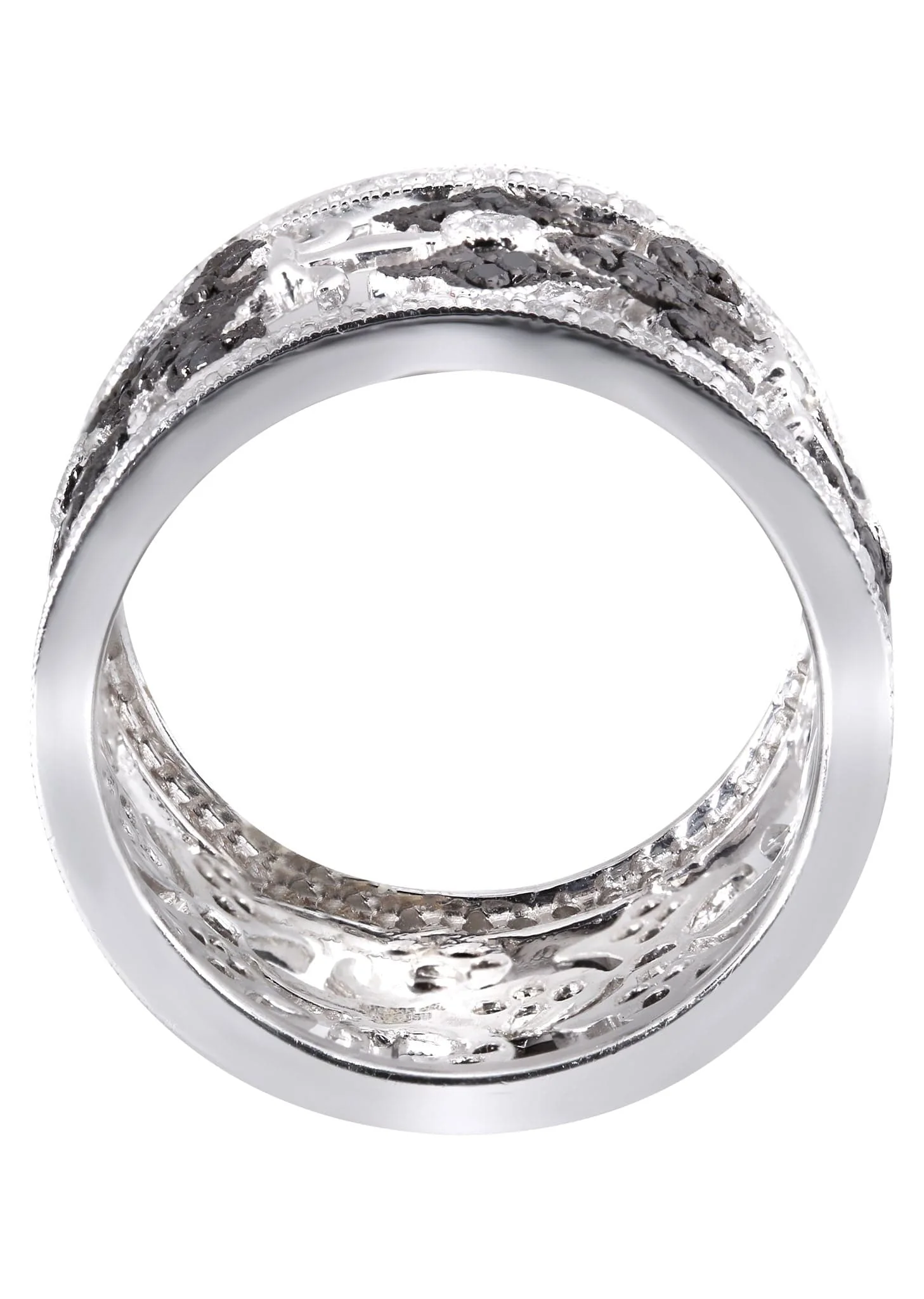 14K Ladies Black Diamond Cocktail Ring | 1.44 Carats | 8.01 Grams - Image 3