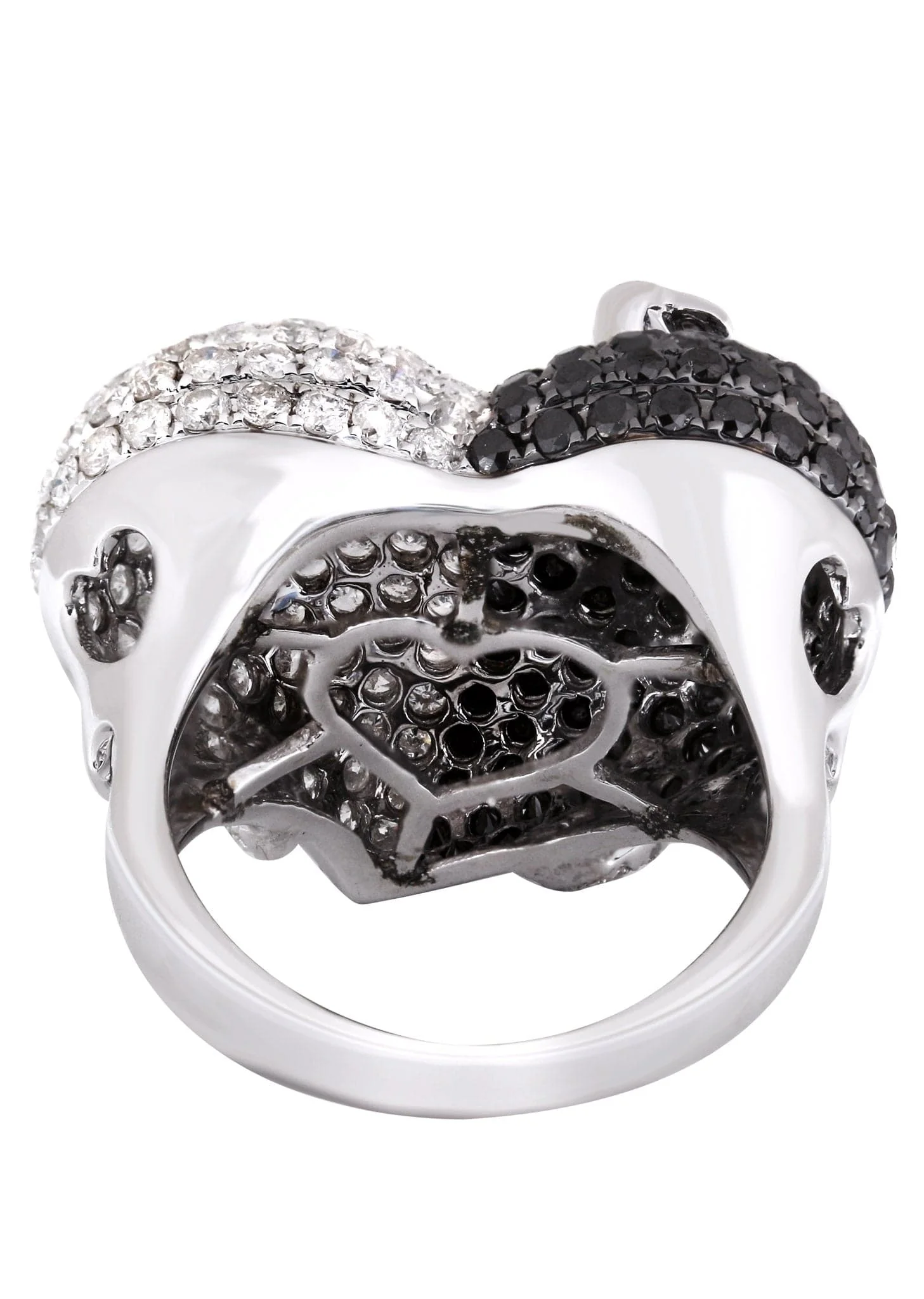 14K Ladies Black Diamond Cocktail Ring | 4.90 Carats | 10.95 Grams - Image 3