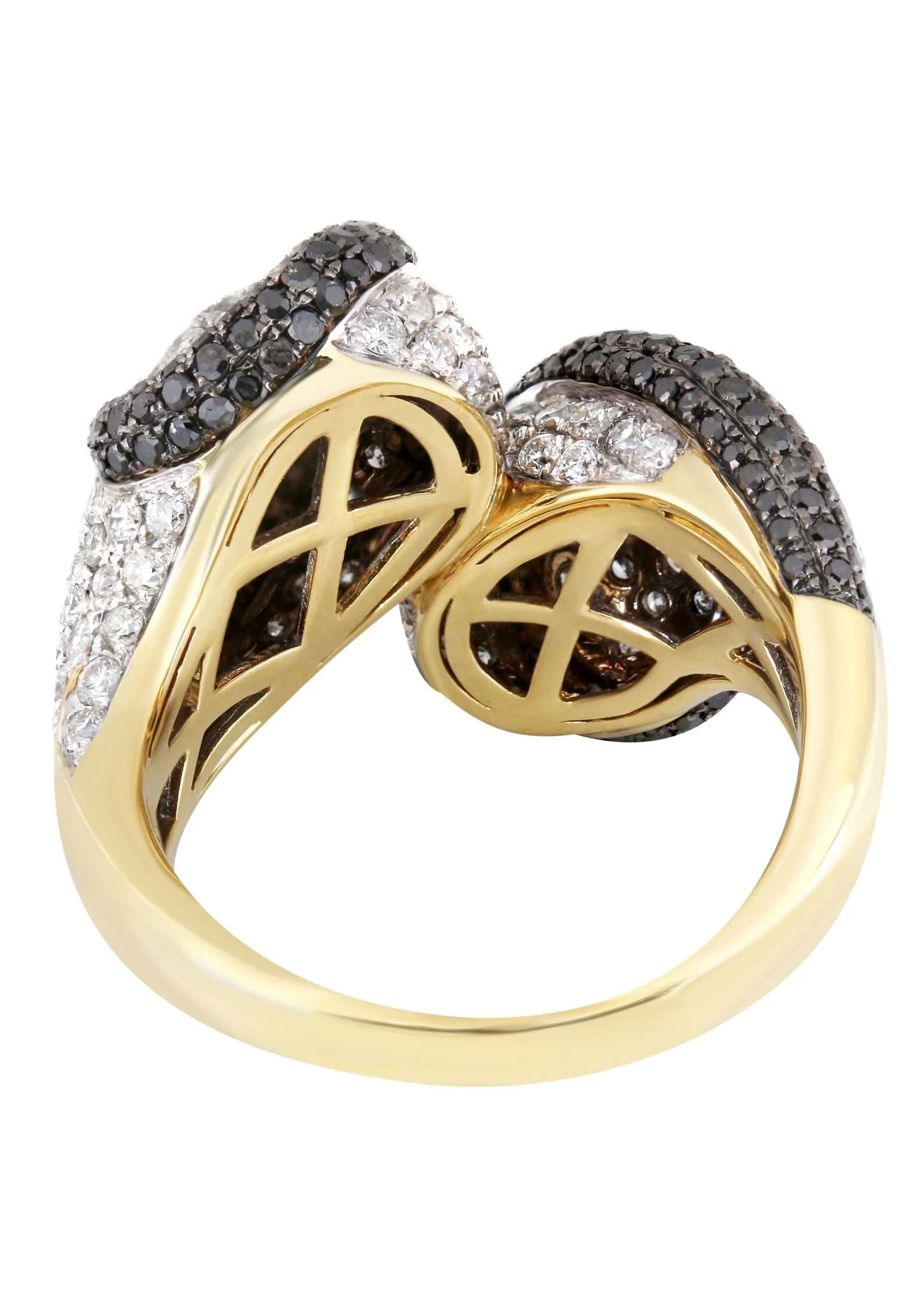14K Ladies Black Diamond Cocktail Ring | 3.39 Carats | 10.15 Grams - Image 3