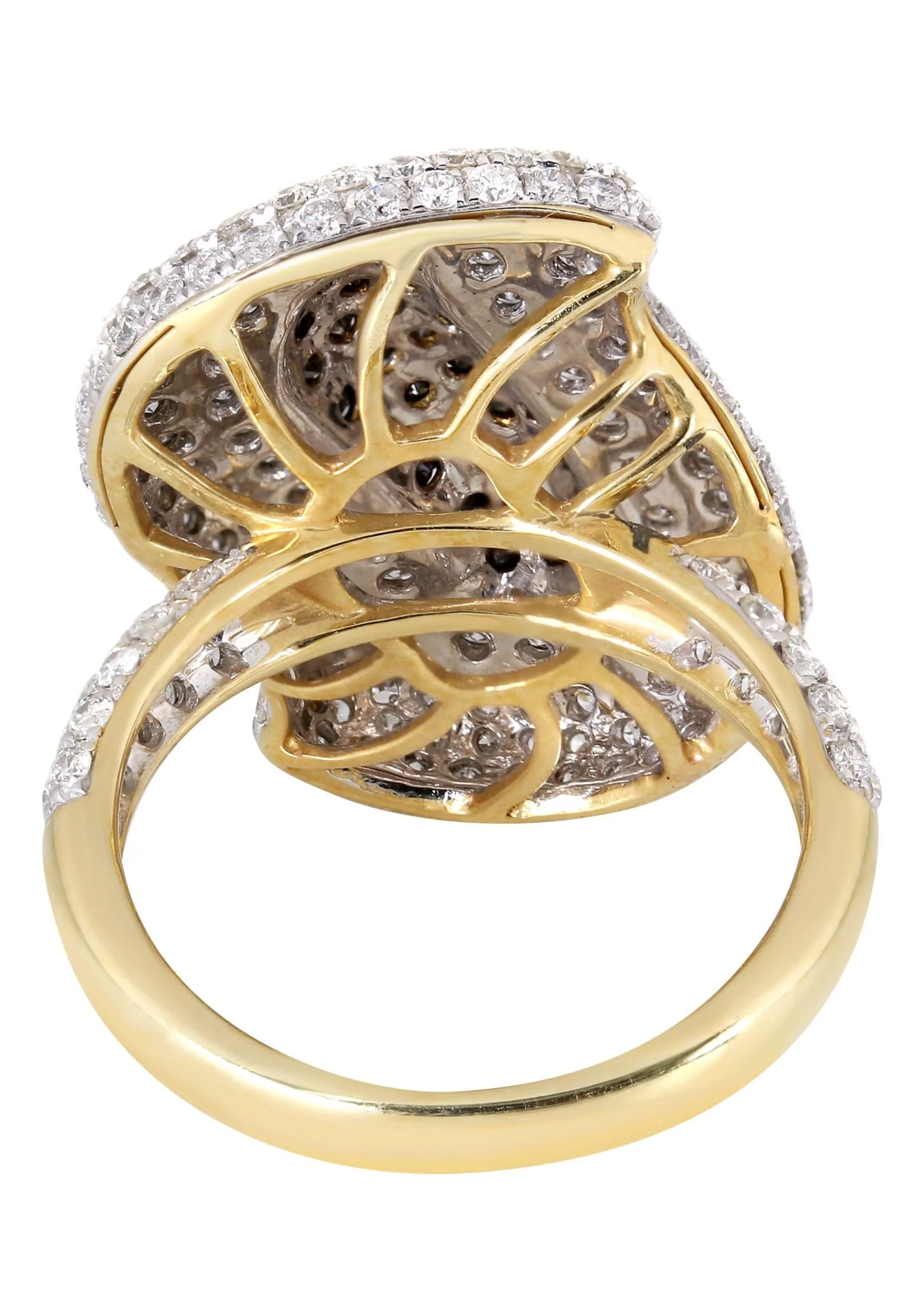 14K Ladies Black Diamond Cocktail Ring | 2.85 Carats | 8.27 Grams - Image 3