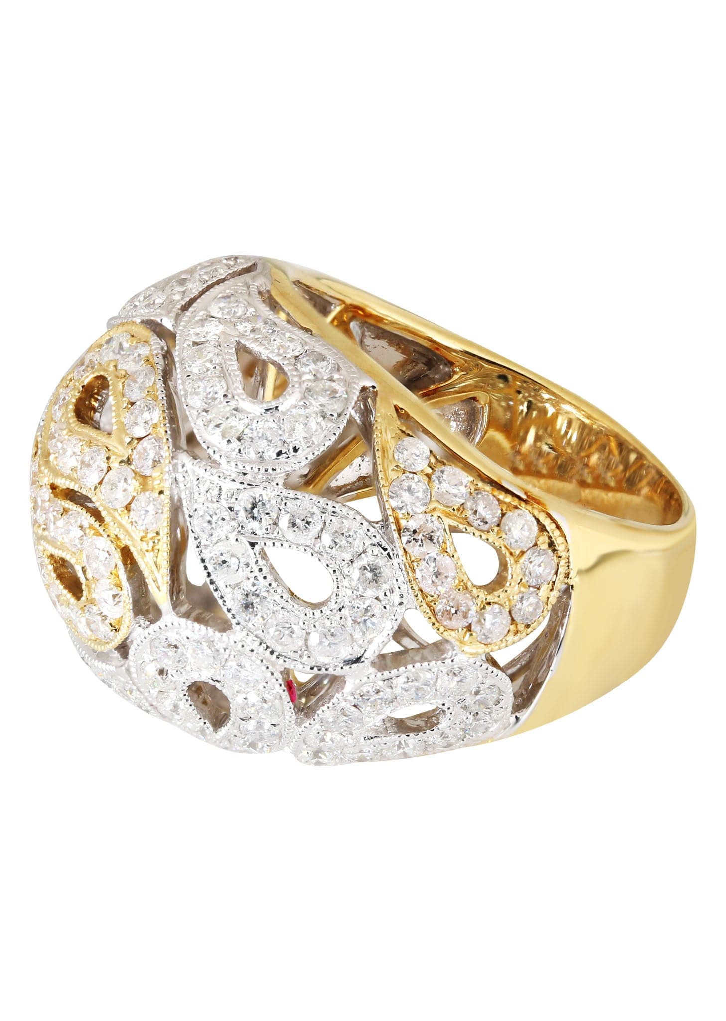 14K Ladies Diamond Cocktail Ring | 2.91 Carats | 12.94 Grams - Image 2