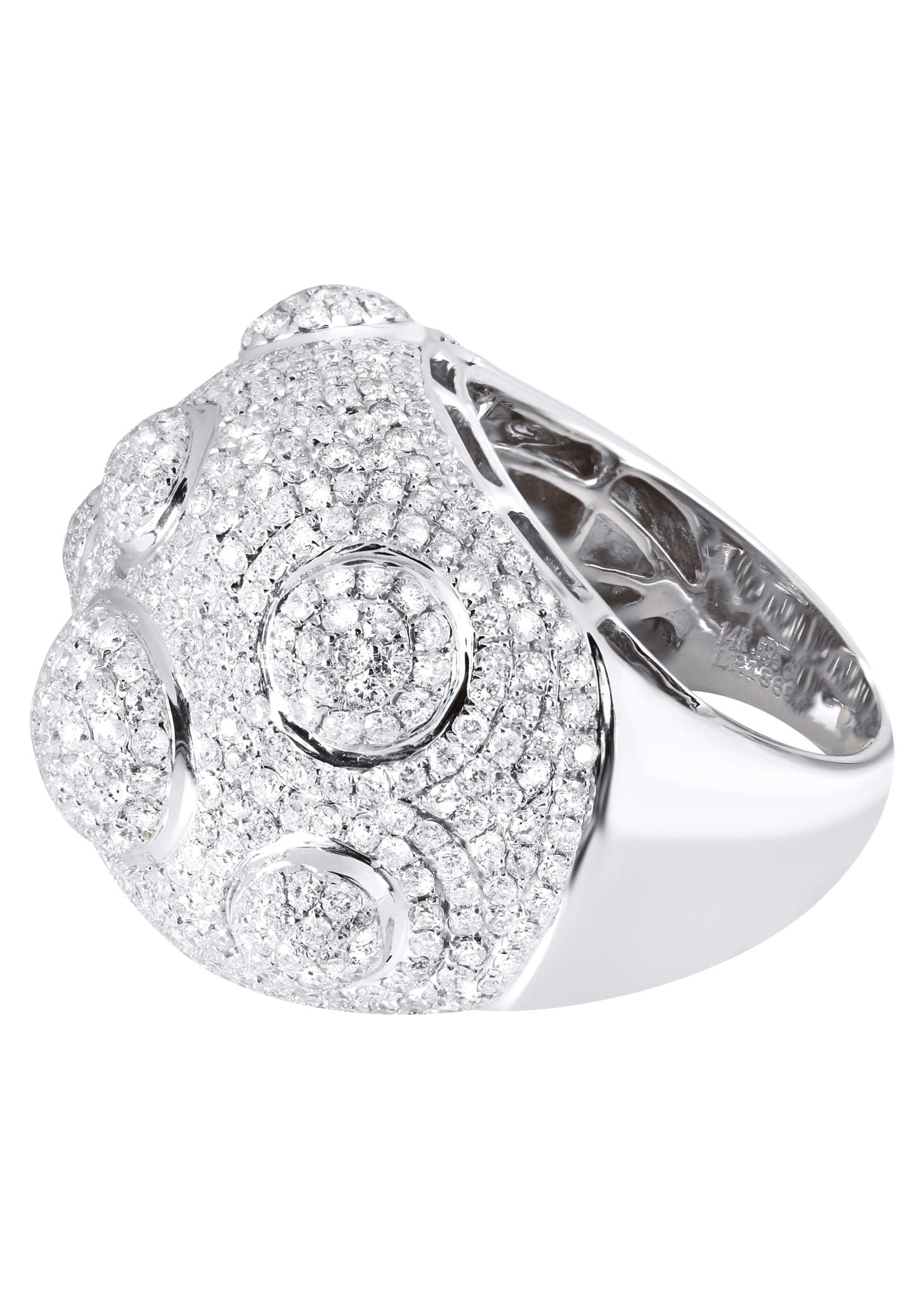 14K Ladies Diamond Cocktail Ring | 4.15 Carats | 15.54 Grams - Image 2