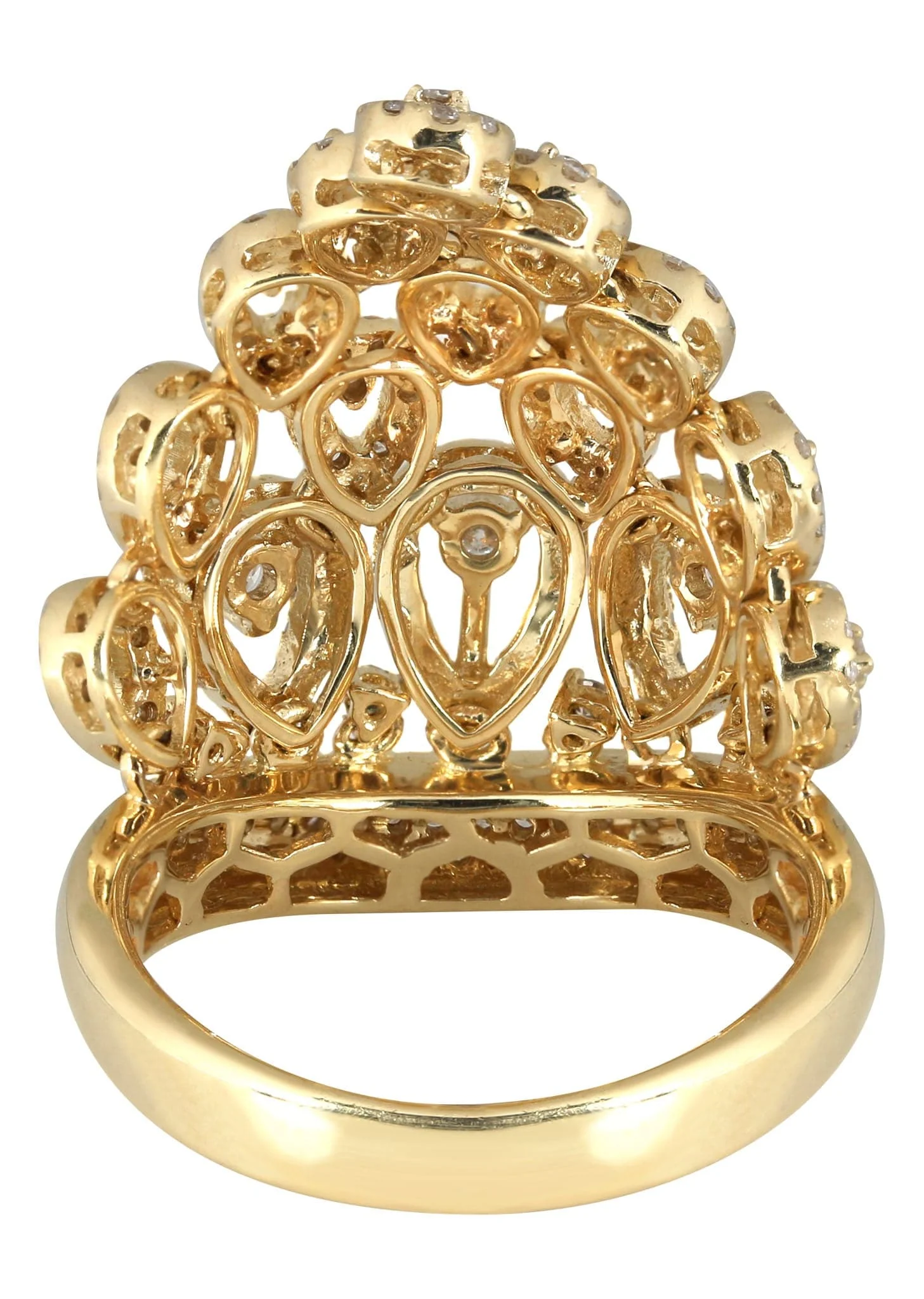 14K Ladies Diamond Cocktail Ring | 1.47 Carats | 8.77 Grams - Image 3