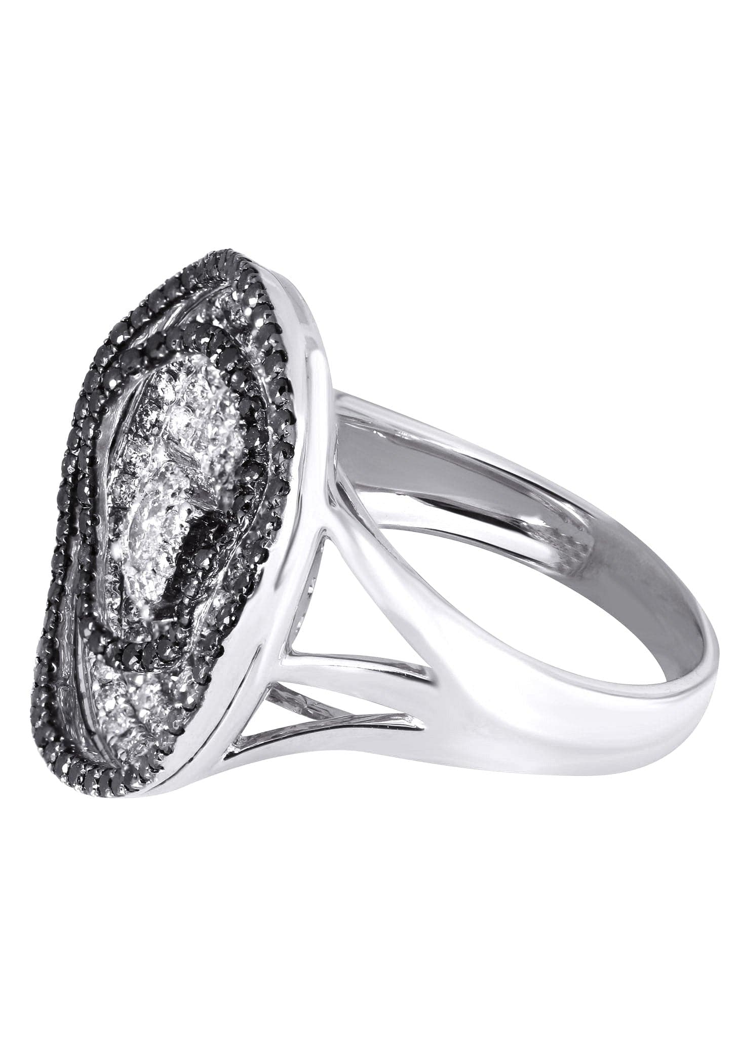 14K Ladies Black Diamond Cocktail Ring | 1.49 Carats | 10.22 Grams - Image 2