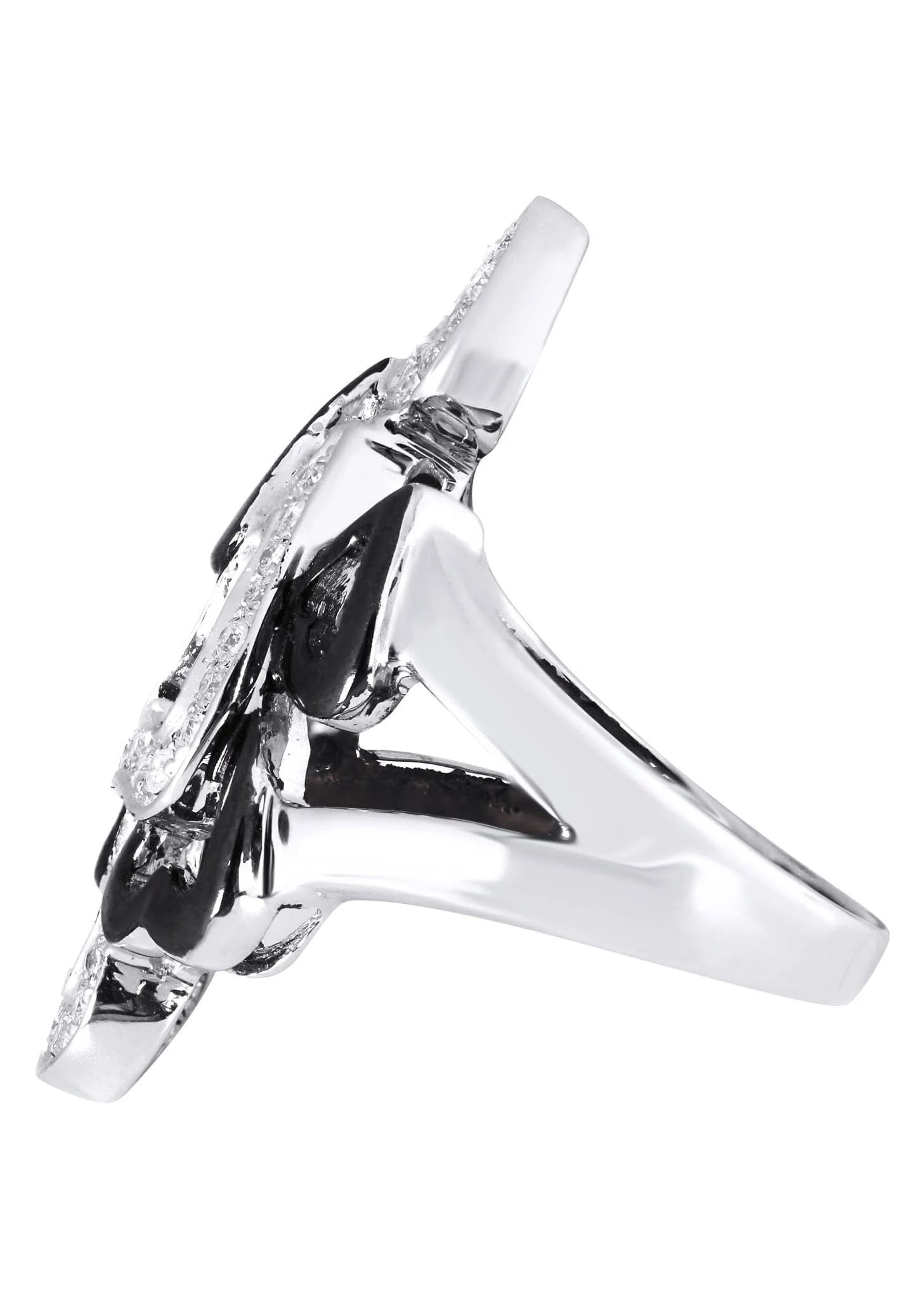 14K Ladies Black Diamond Cocktail Ring | 0.48 Carats | 10.21 Grams - Image 2