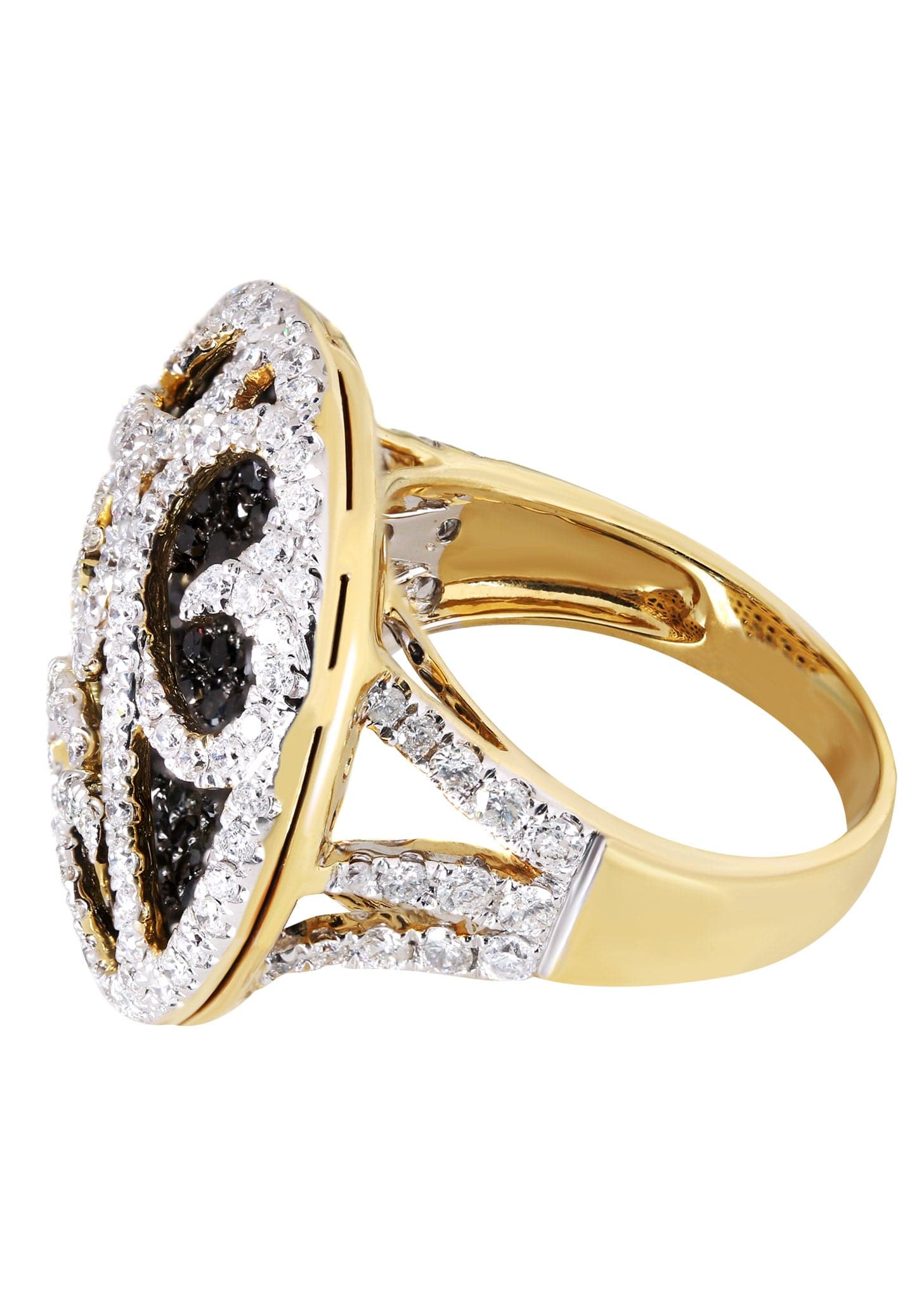14K Ladies Black Diamond Cocktail Ring | 3.40 Carats | 11.38 Grams - Image 2