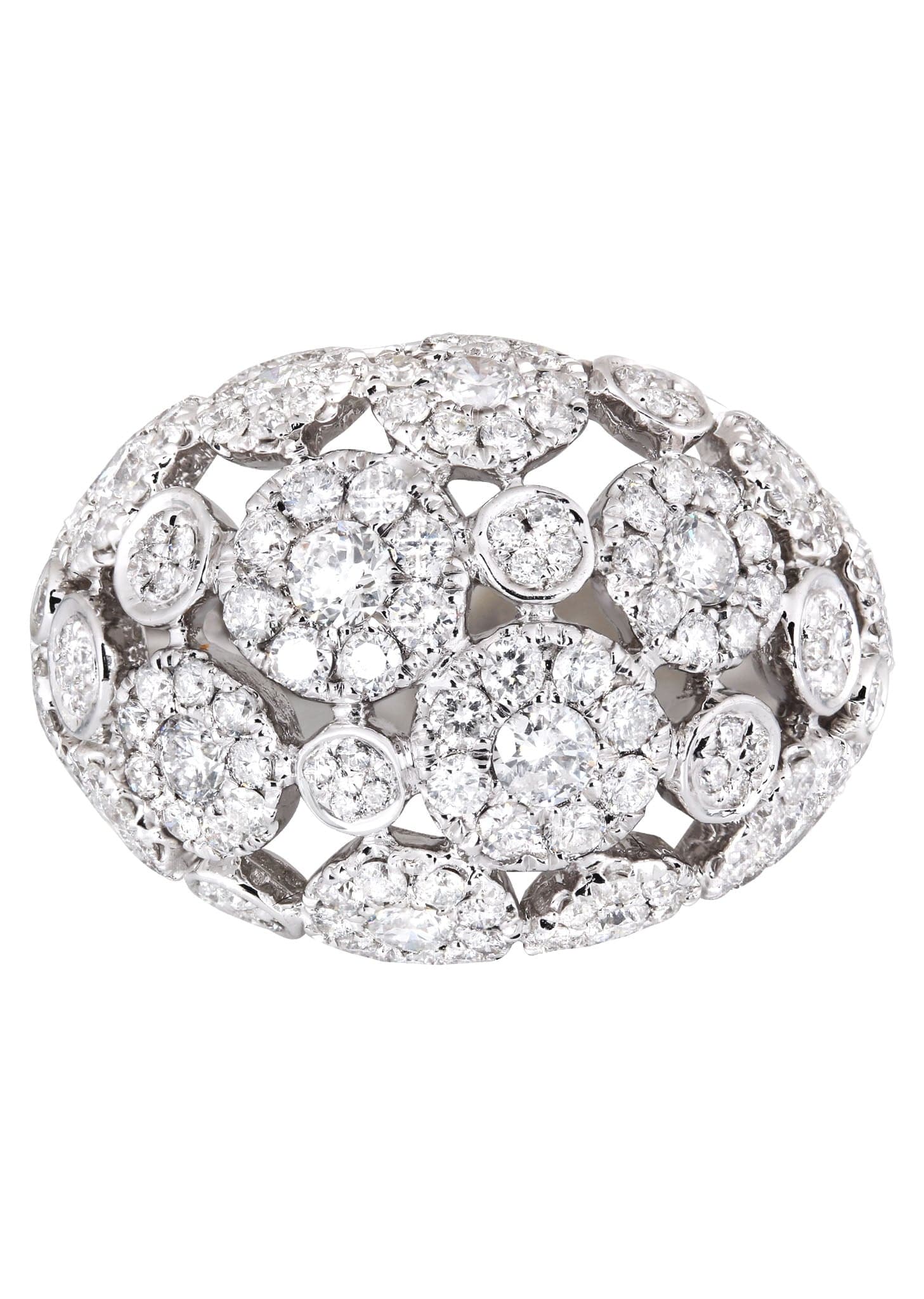 14K Ladies Diamond Cocktail Ring | 2.75 Carats | 9.88 Grams