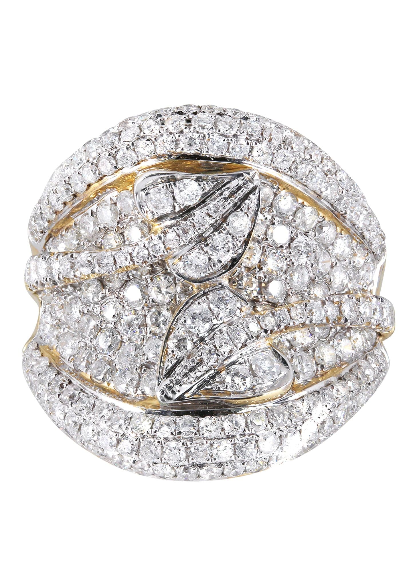 14K Ladies Diamond Cocktail Ring | 2.6 Carats | 9.47 Grams