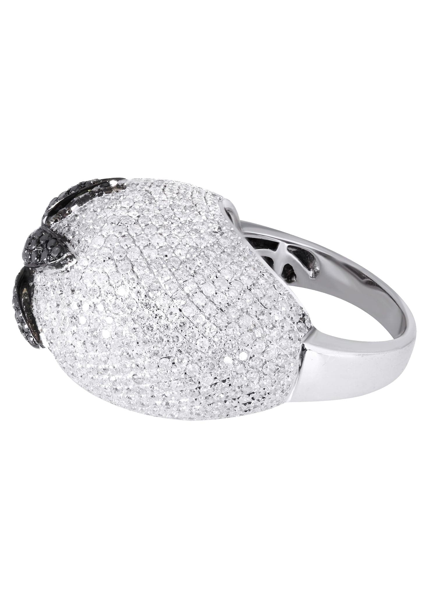 14K Ladies Black Diamond Cocktail Ring | 5.84 Carats | 14.59 Grams - Image 2