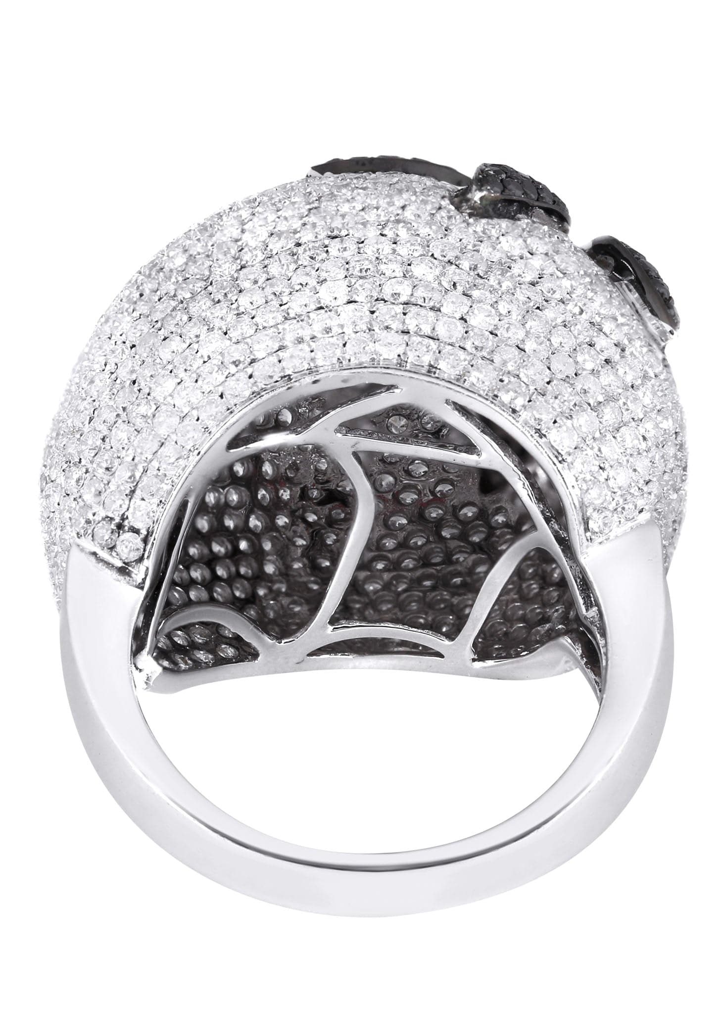 14K Ladies Black Diamond Cocktail Ring | 5.84 Carats | 14.59 Grams - Image 3