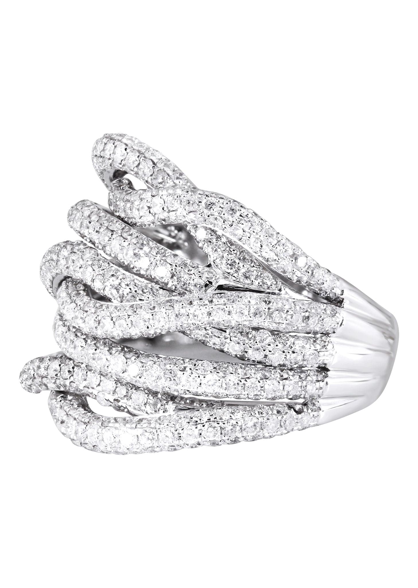14K Ladies Diamond Cocktail Ring | 3.33 Carats | 10.74 Grams - Image 2