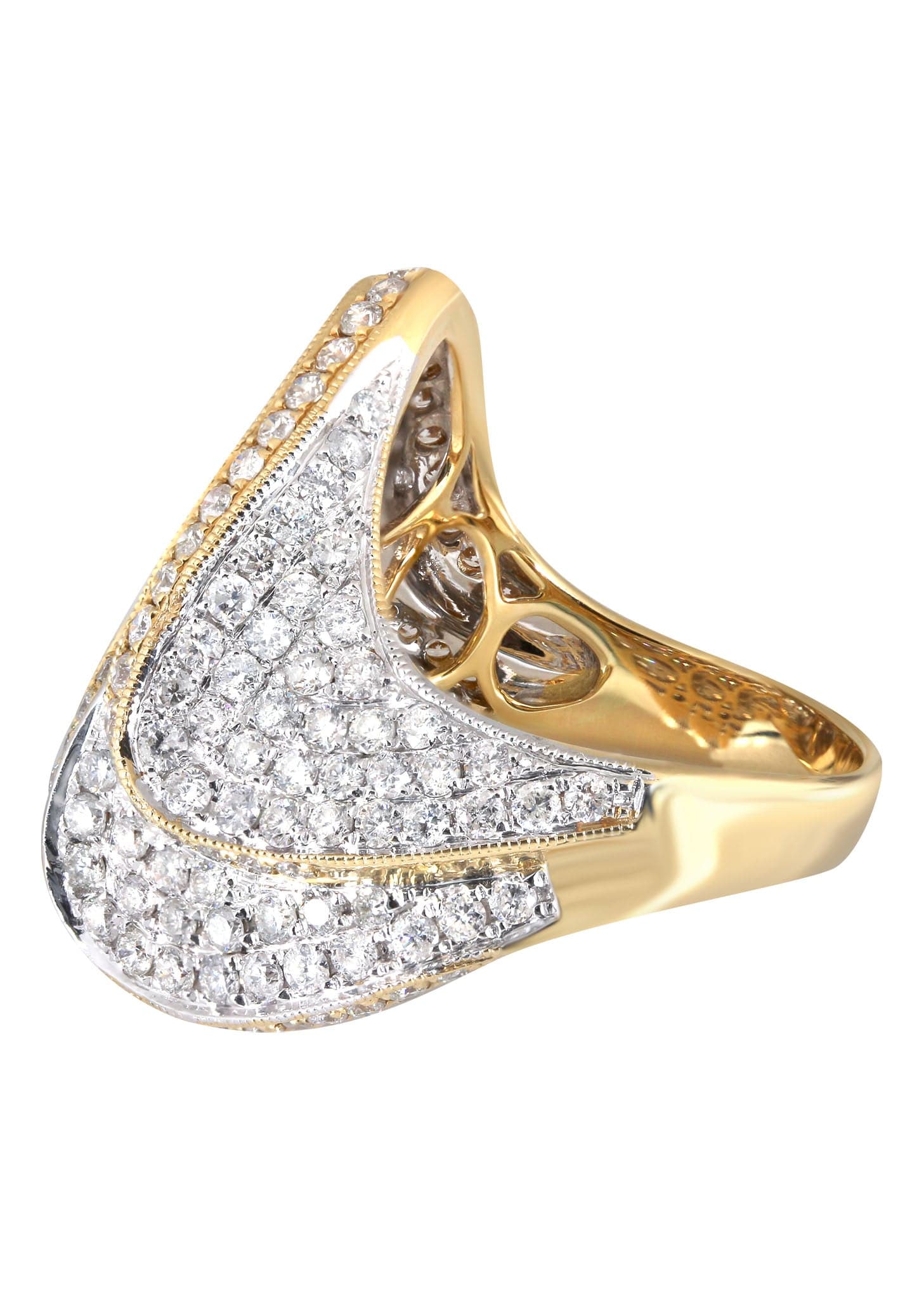 14K Ladies Diamond Cocktail Ring | 2.78 Carats | 10.23 Grams - Image 2
