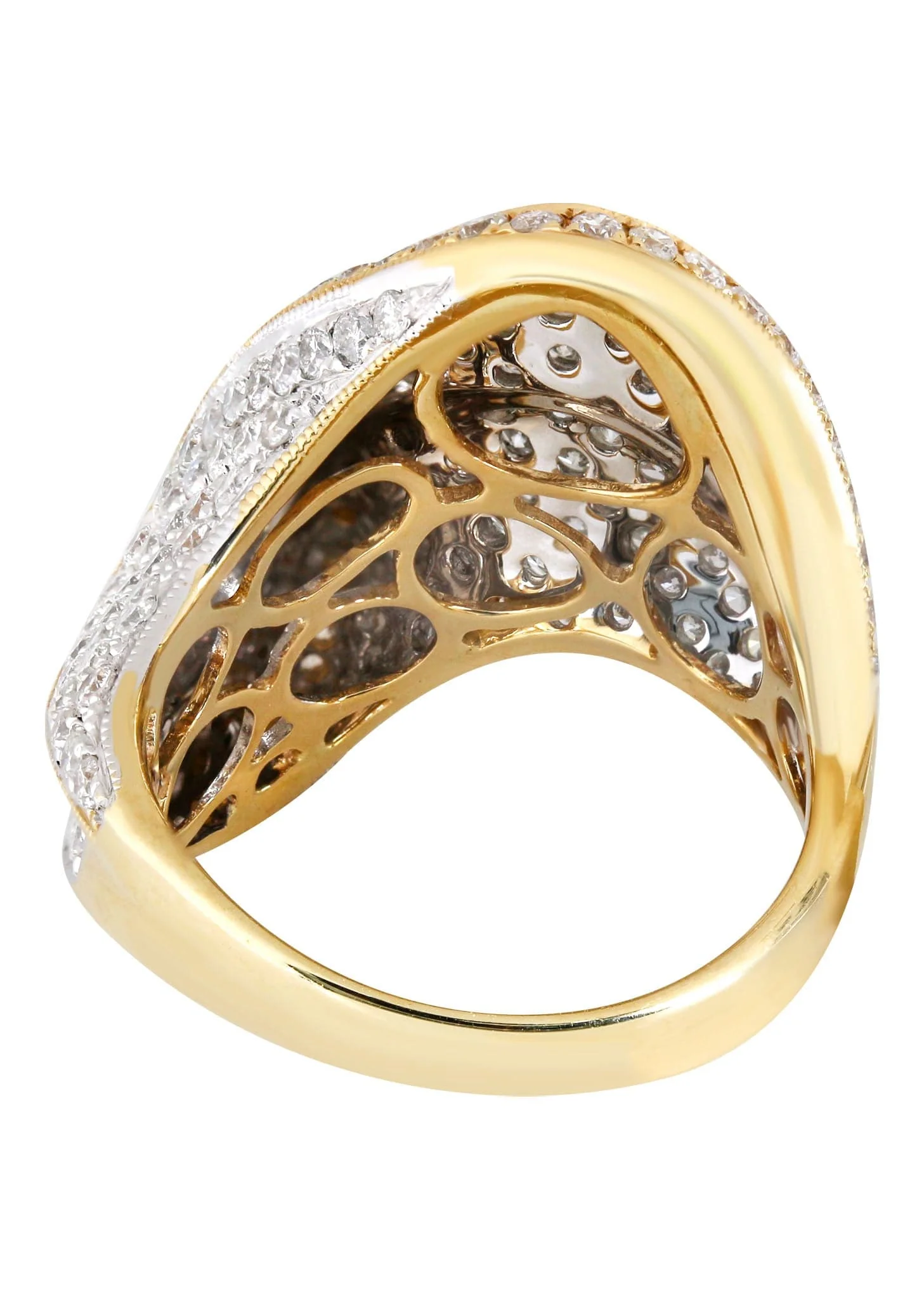 14K Ladies Diamond Cocktail Ring | 2.78 Carats | 10.23 Grams - Image 3