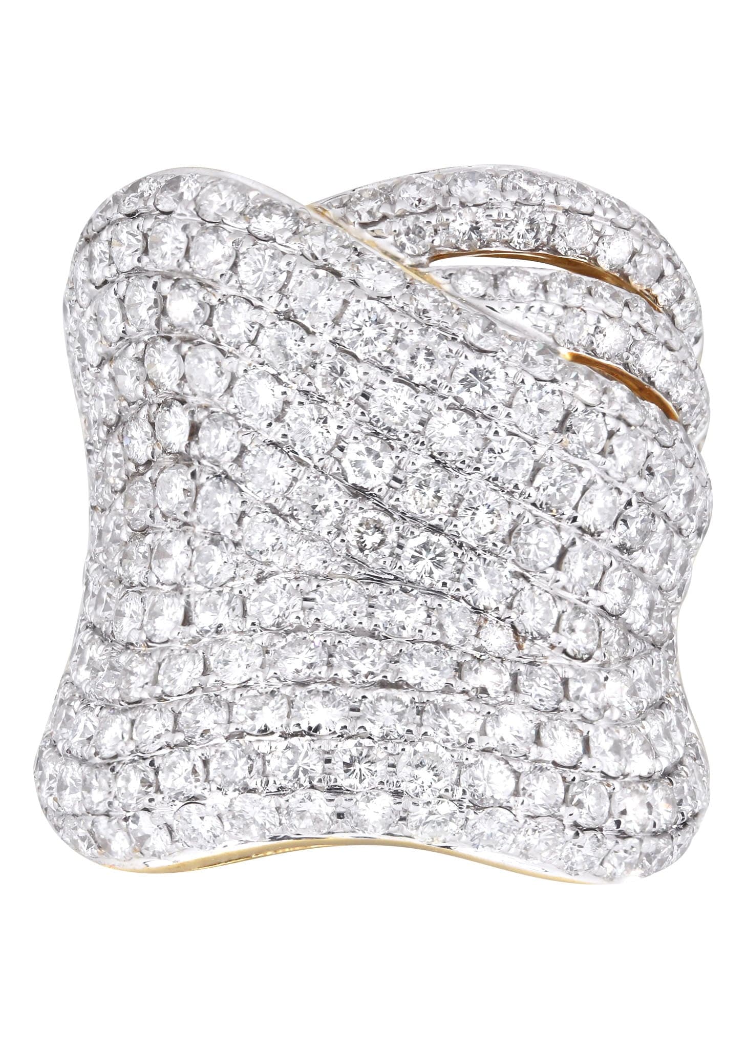 14K Ladies Diamond Cocktail Ring | 5.13 Carats | 16.3 Grams