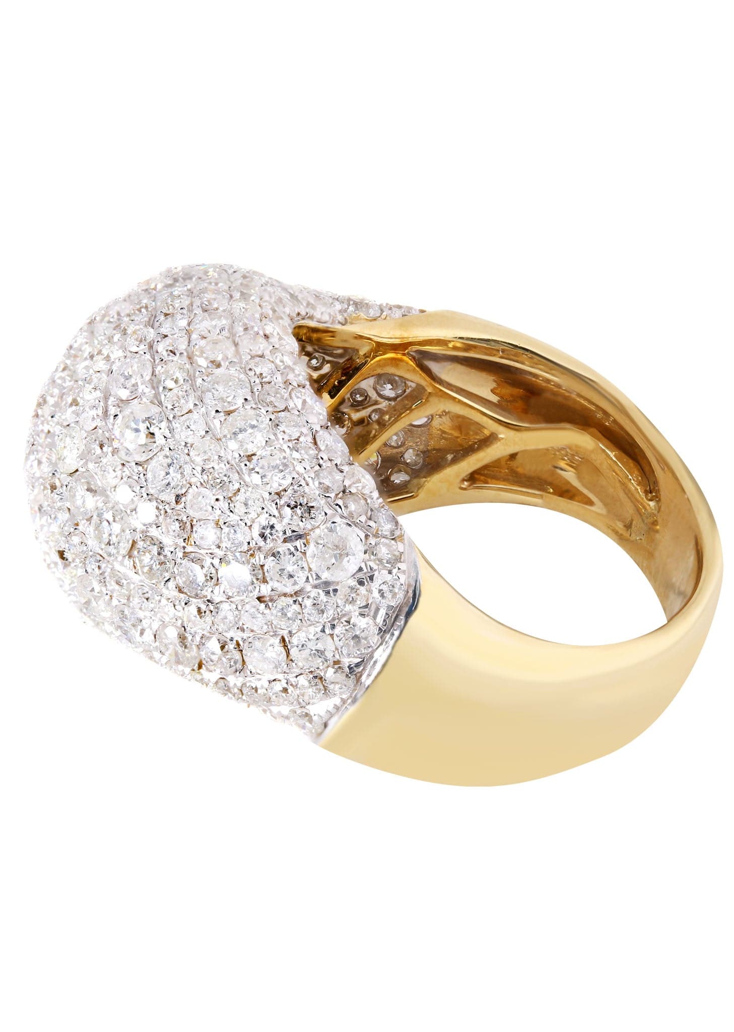 14K Ladies Diamond Cocktail Ring | 4.59 Carats | 8.73 Grams - Image 2