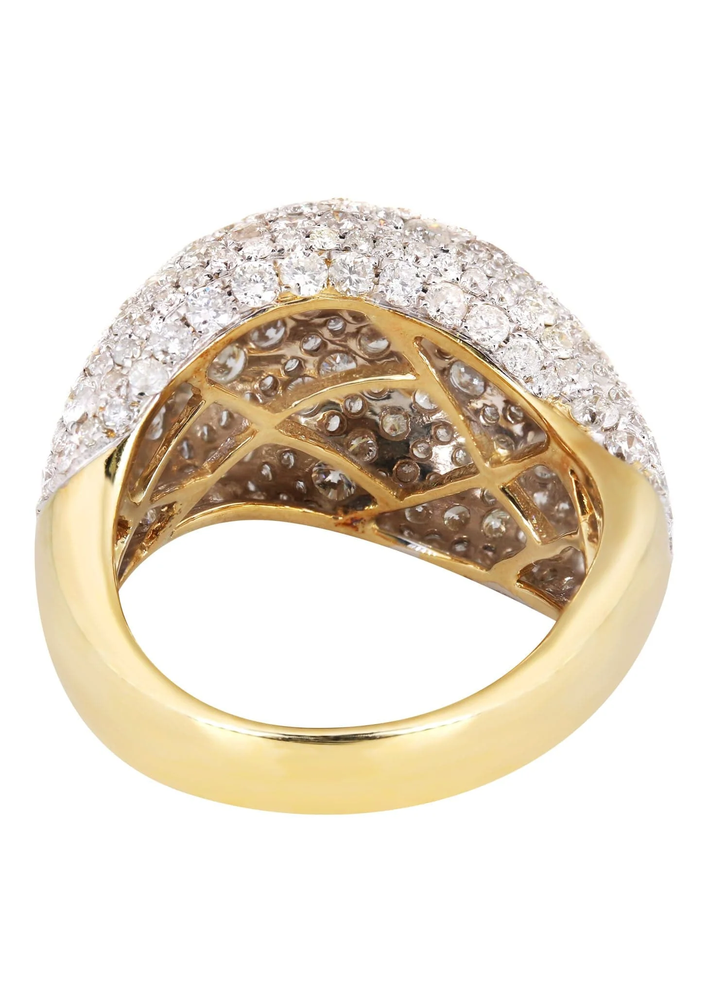 14K Ladies Diamond Cocktail Ring | 4.59 Carats | 8.73 Grams - Image 3