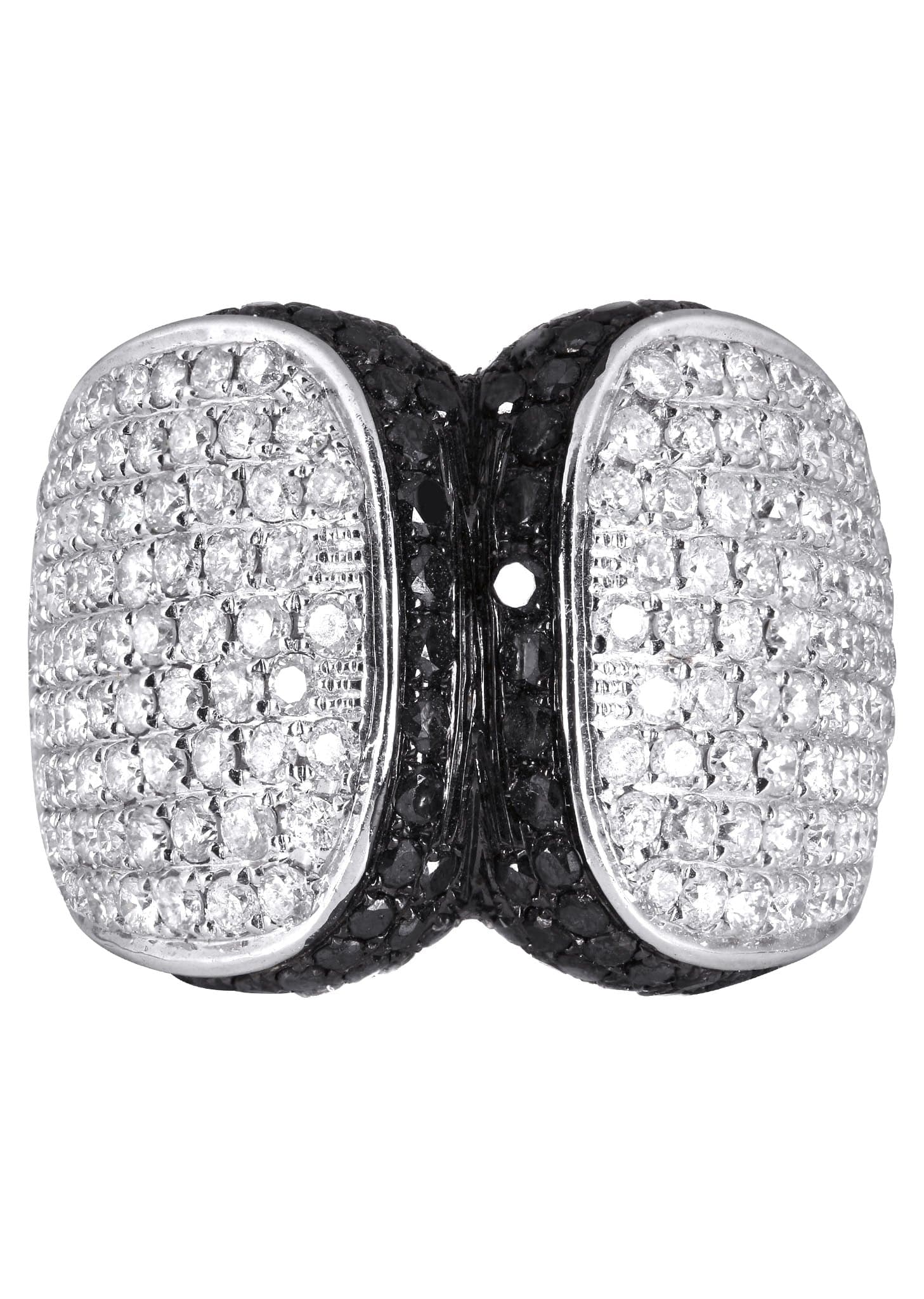 14K Ladies Black Diamond Cocktail Ring | 3.75 Carats | 12.78 Grams