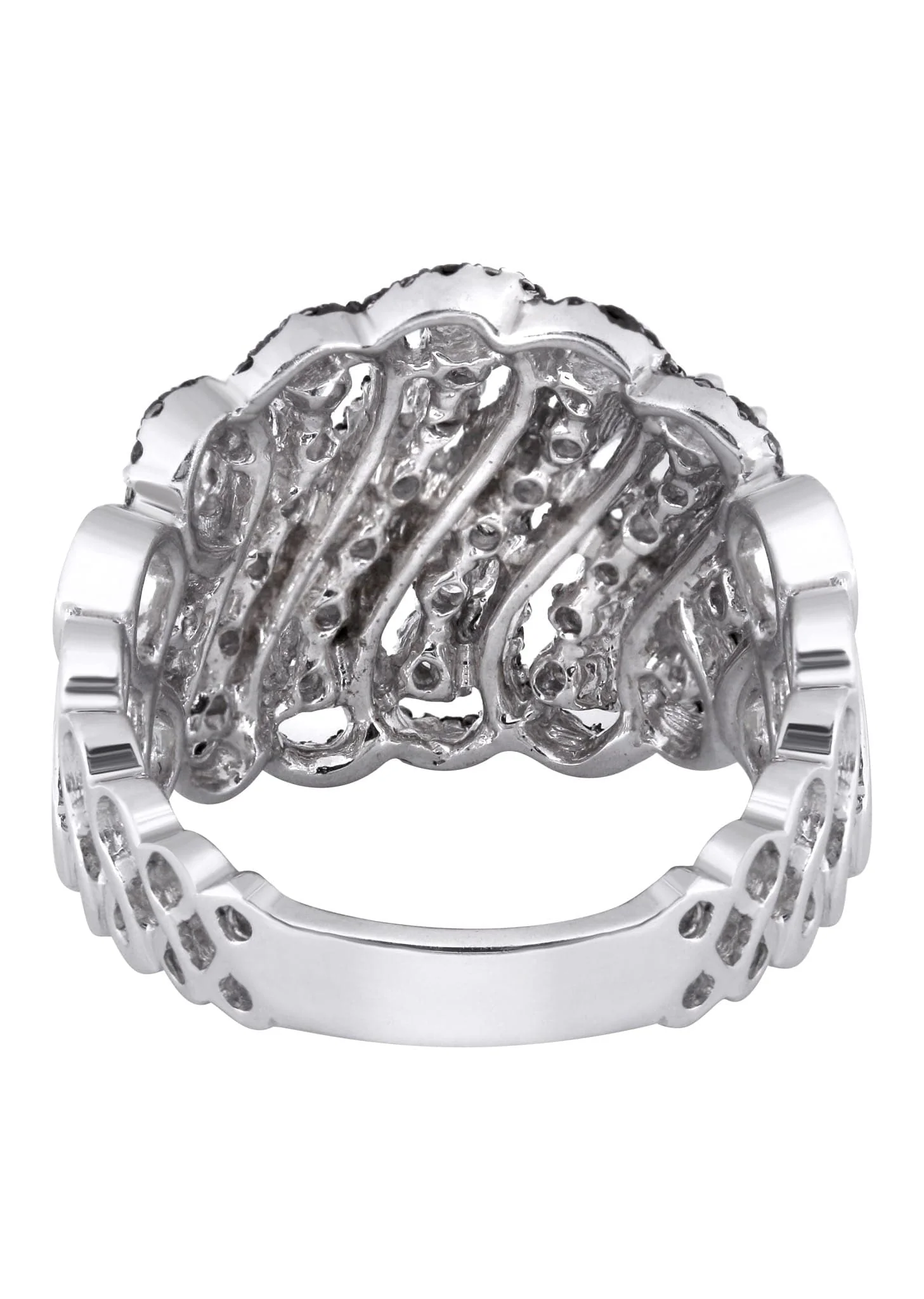 14K Ladies Black Diamond Cocktail Ring | 1.74 Carats | 7.32 Grams - Image 3