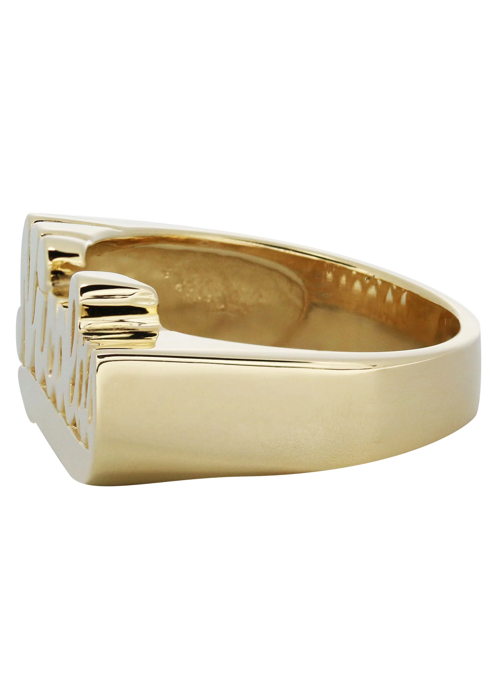 14K Script Gold Name Ring | Appx. 8.4 Grams - Image 2