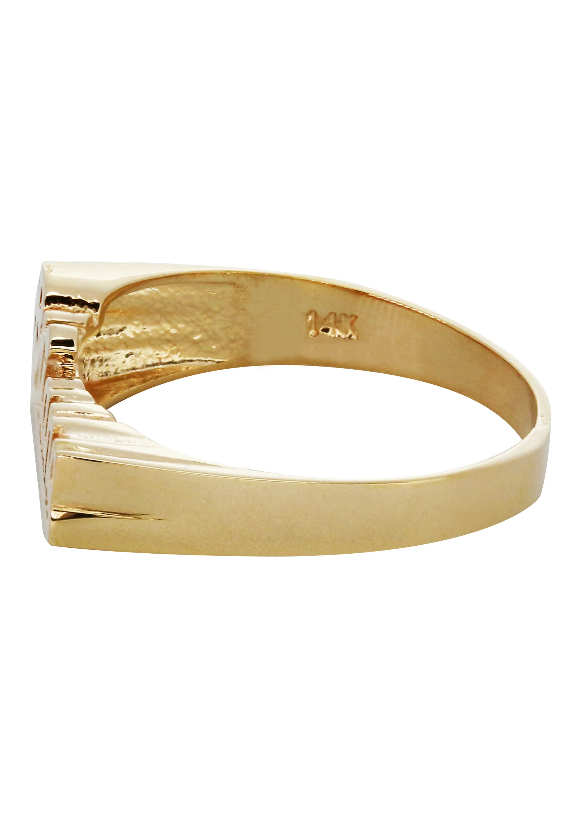 14K Gold Script Name Ring | Appx. 2 Grams - Image 2