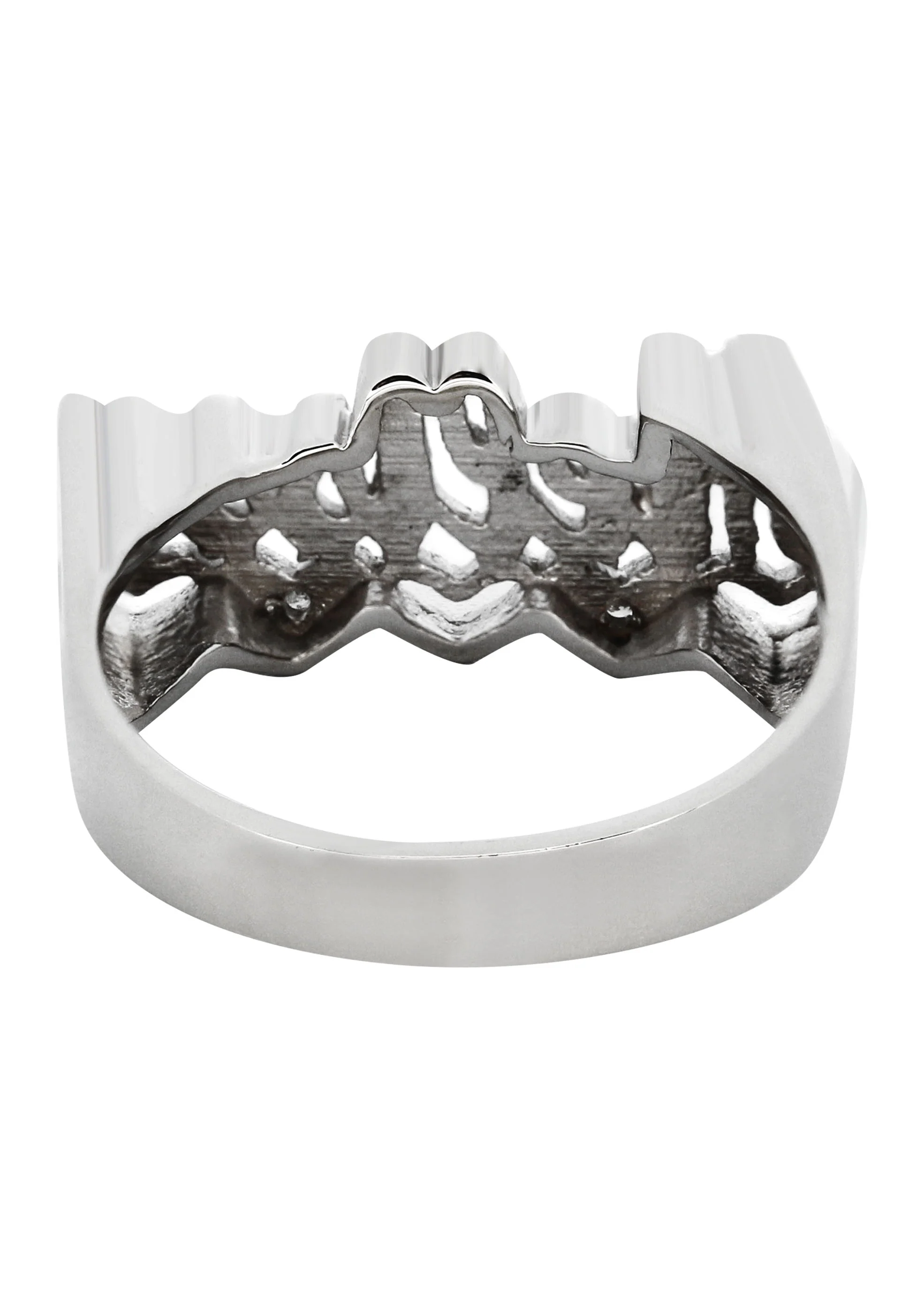 14K White Gold Name Ring | Appx. 5.2 Grams - Image 3