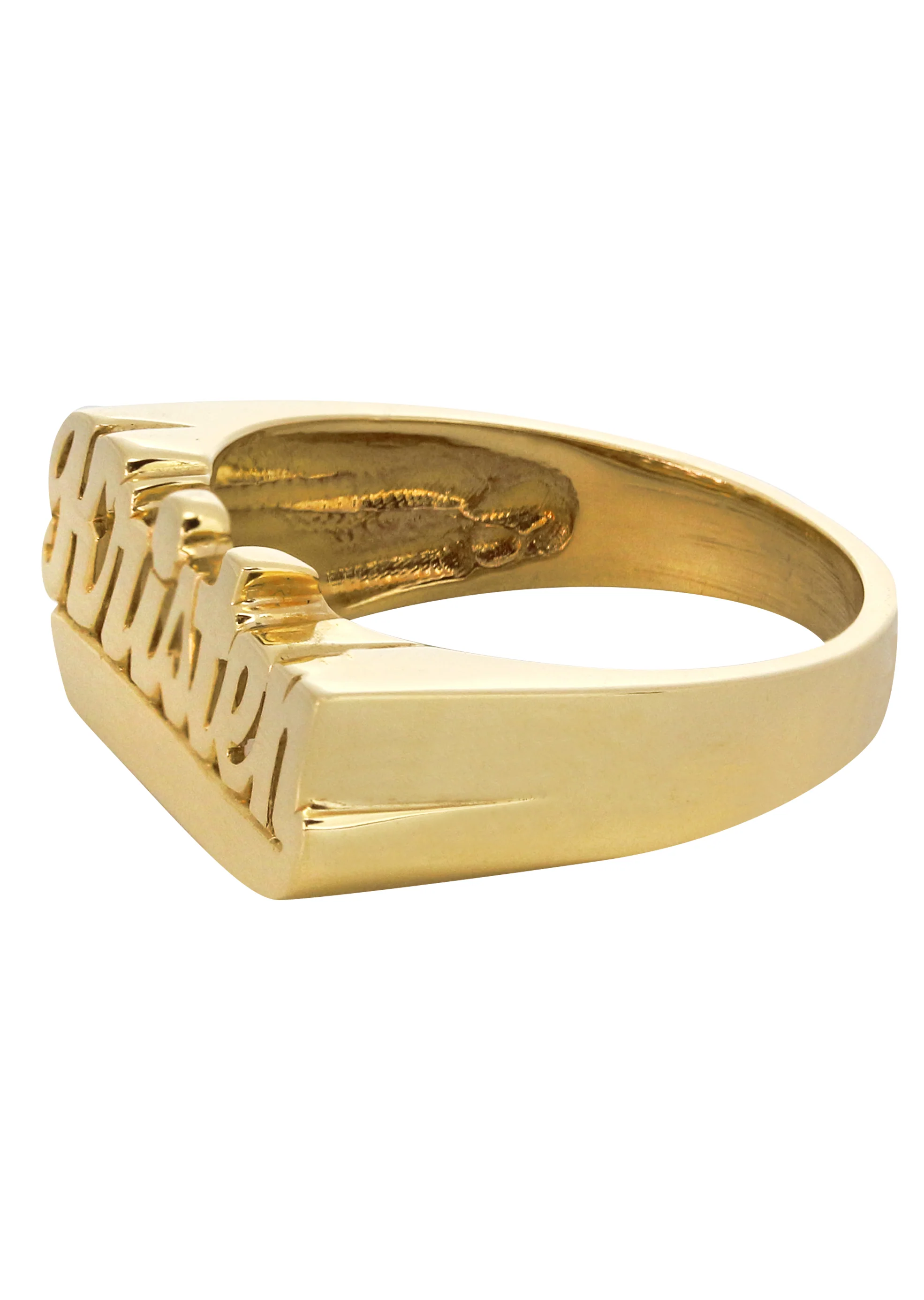 14K Script Gold Name Ring | Appx. 3.6 Grams - Image 2