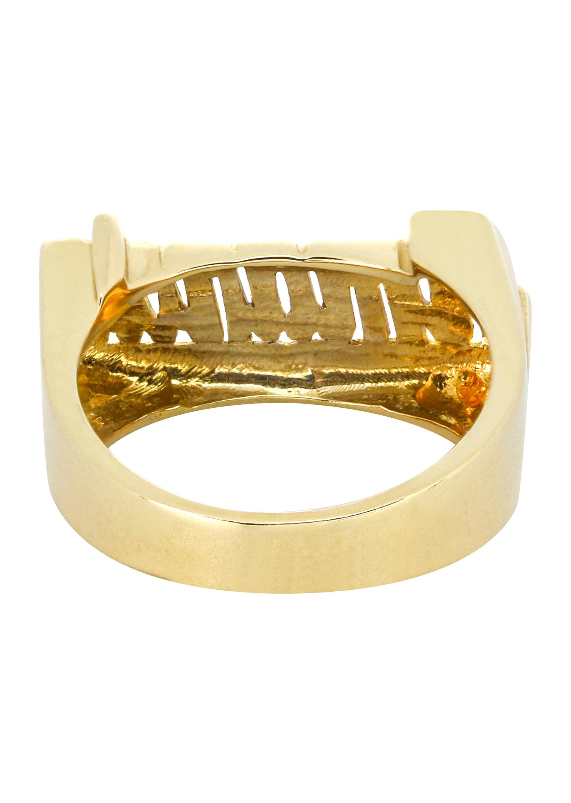 14K Script Gold Name Ring | Appx. 3.8 Grams - Image 3